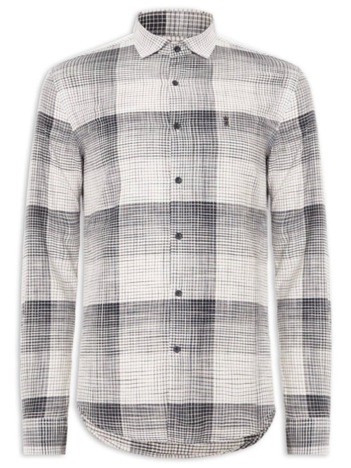 Camisa Masculina Big Xadrez – Preto