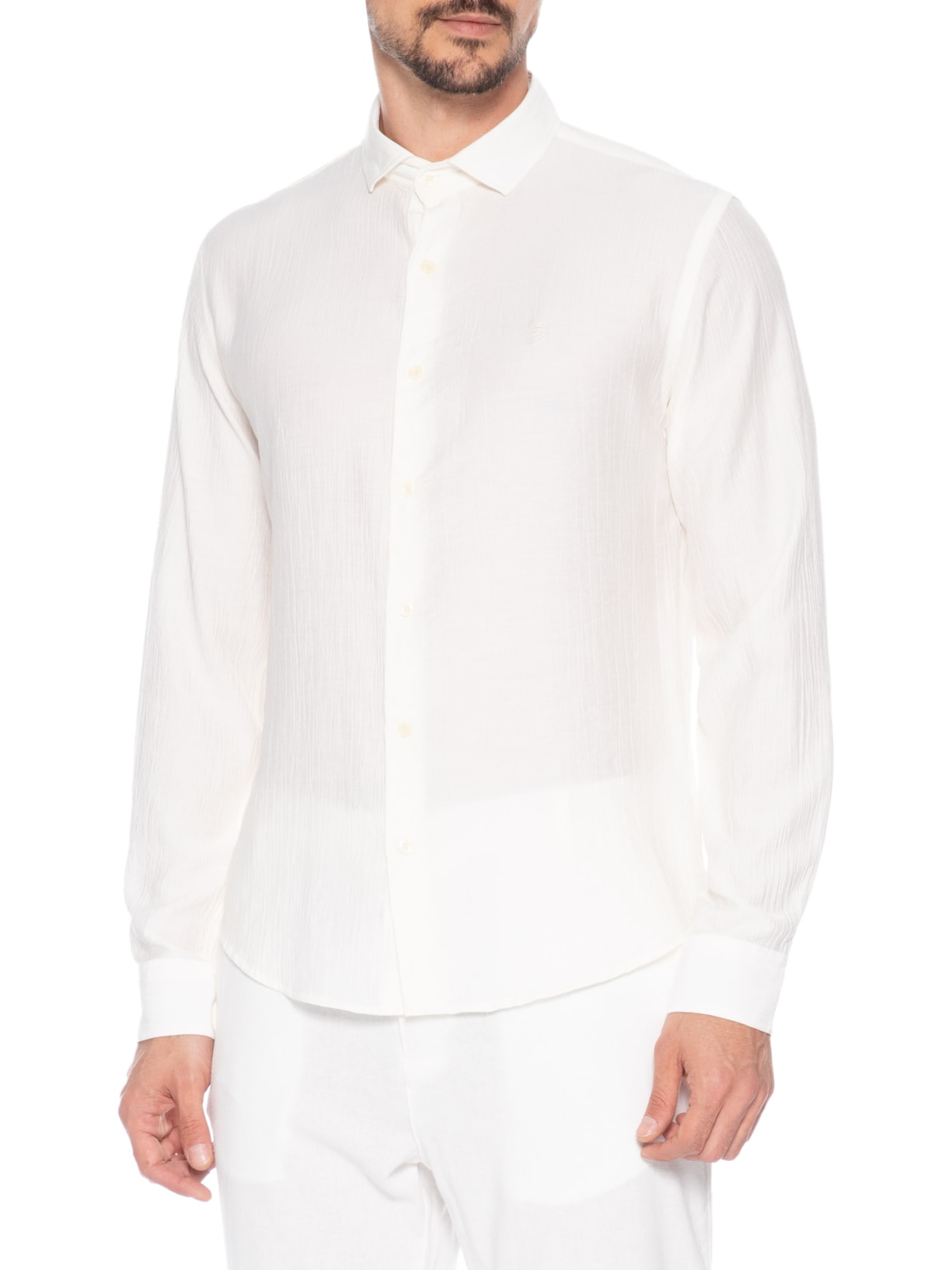Camisa Masculina Breeze Branco Sergio K