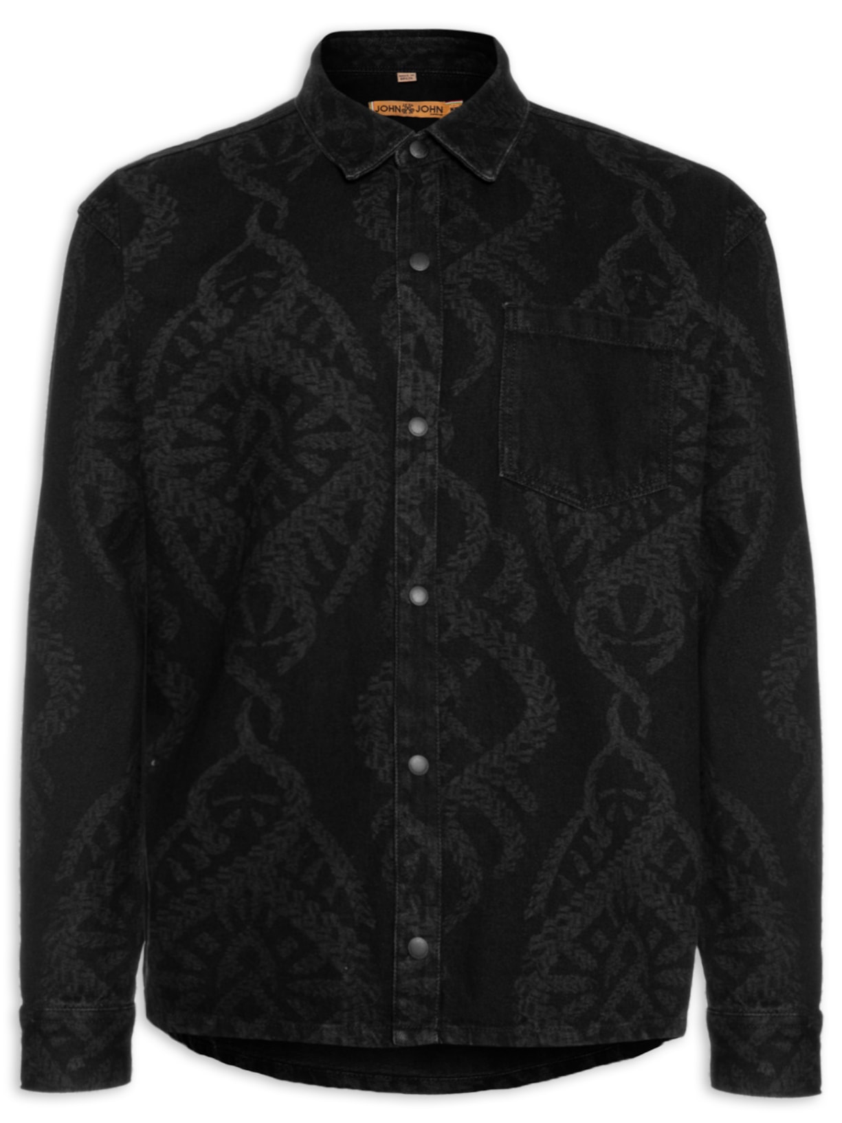 Camisa Masculina Buenos Aires - Preto