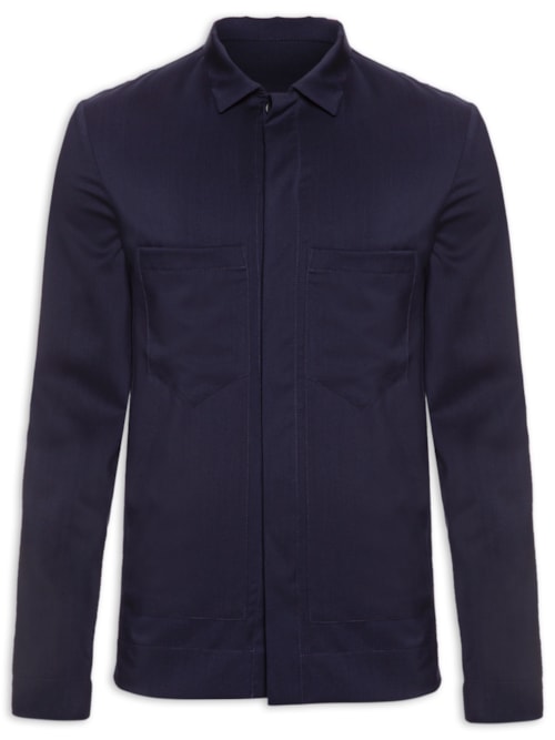 Camisa Masculina Caban Tailor AD12 MPro - Azul