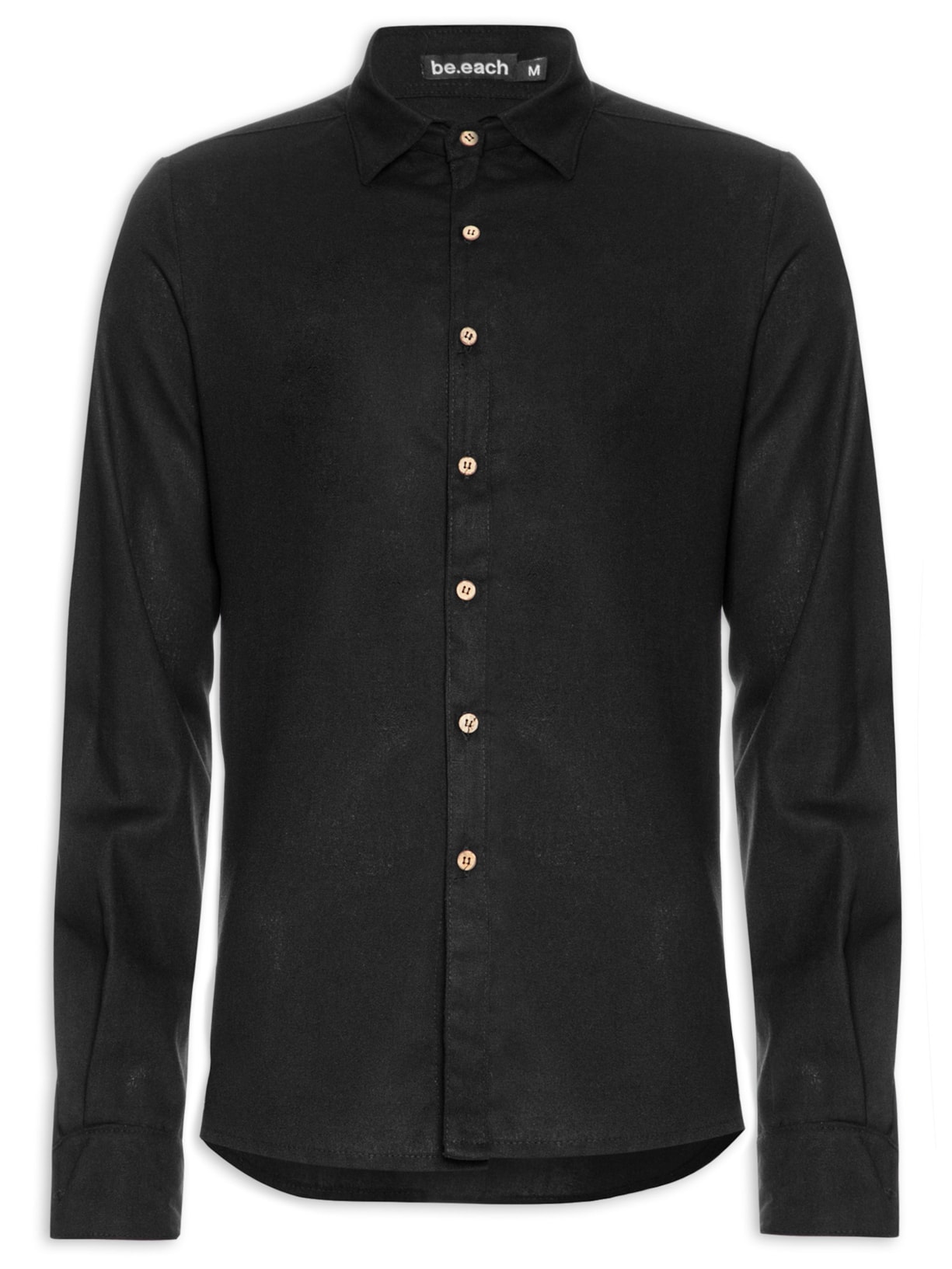 Camisa Masculina Campeche - Preto