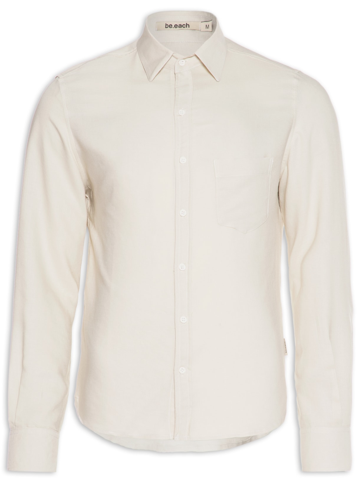 Camisa Masculina Campeche Visco Quaker - Bege