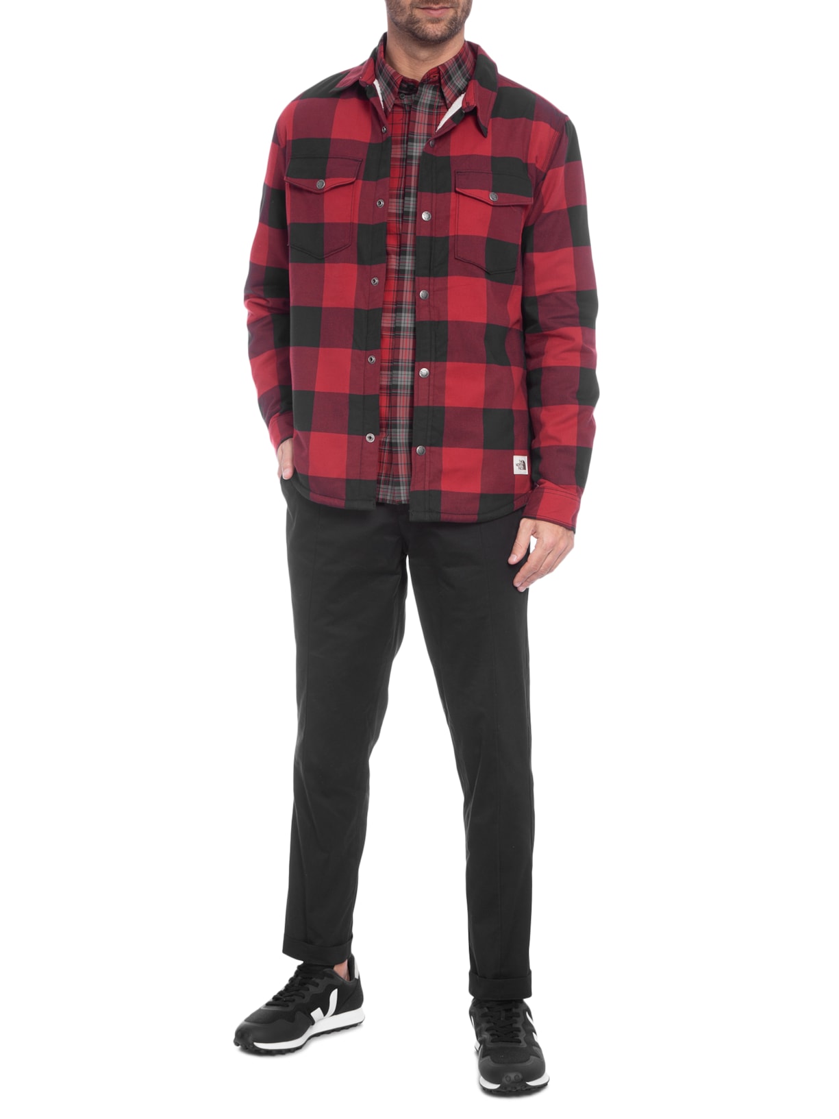 Camisa Masculina Campshire Vermelho The North Face