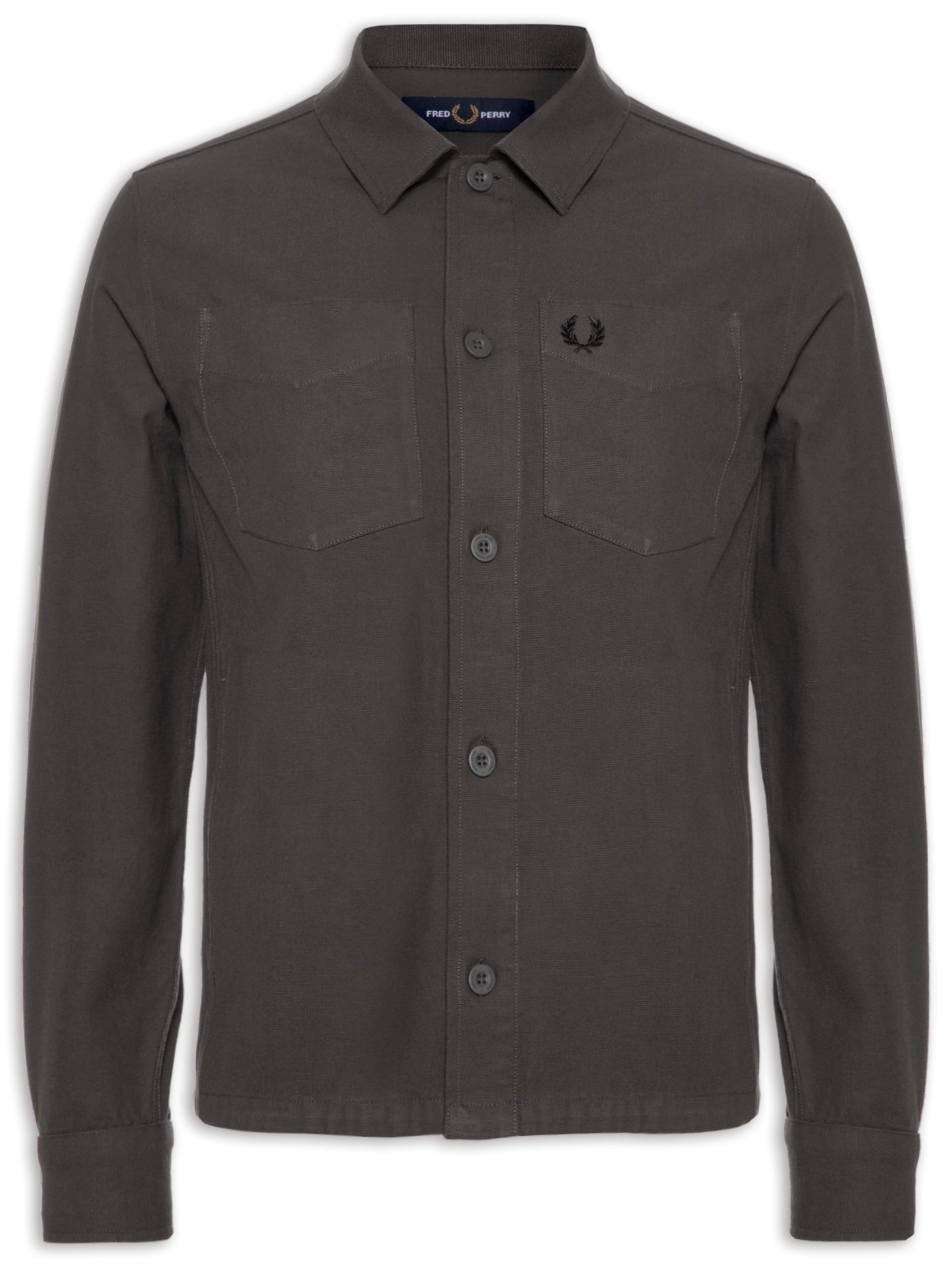 Tartan0627ページ Camisa Masculina Tartan - Fred Perry - Verde