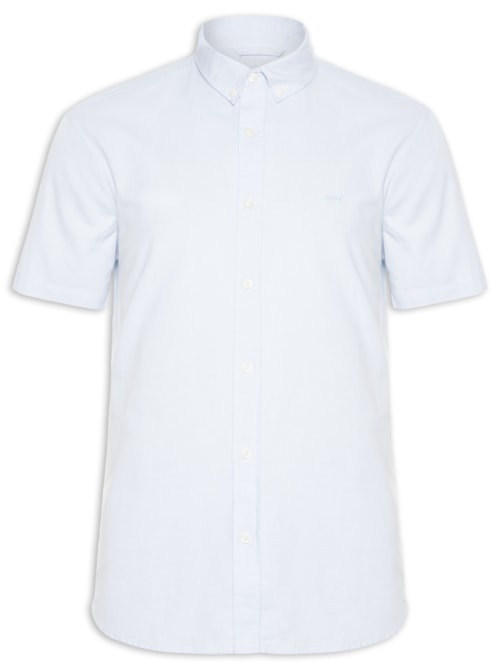 Camisa Masculina Casual Authentic Button - Azul