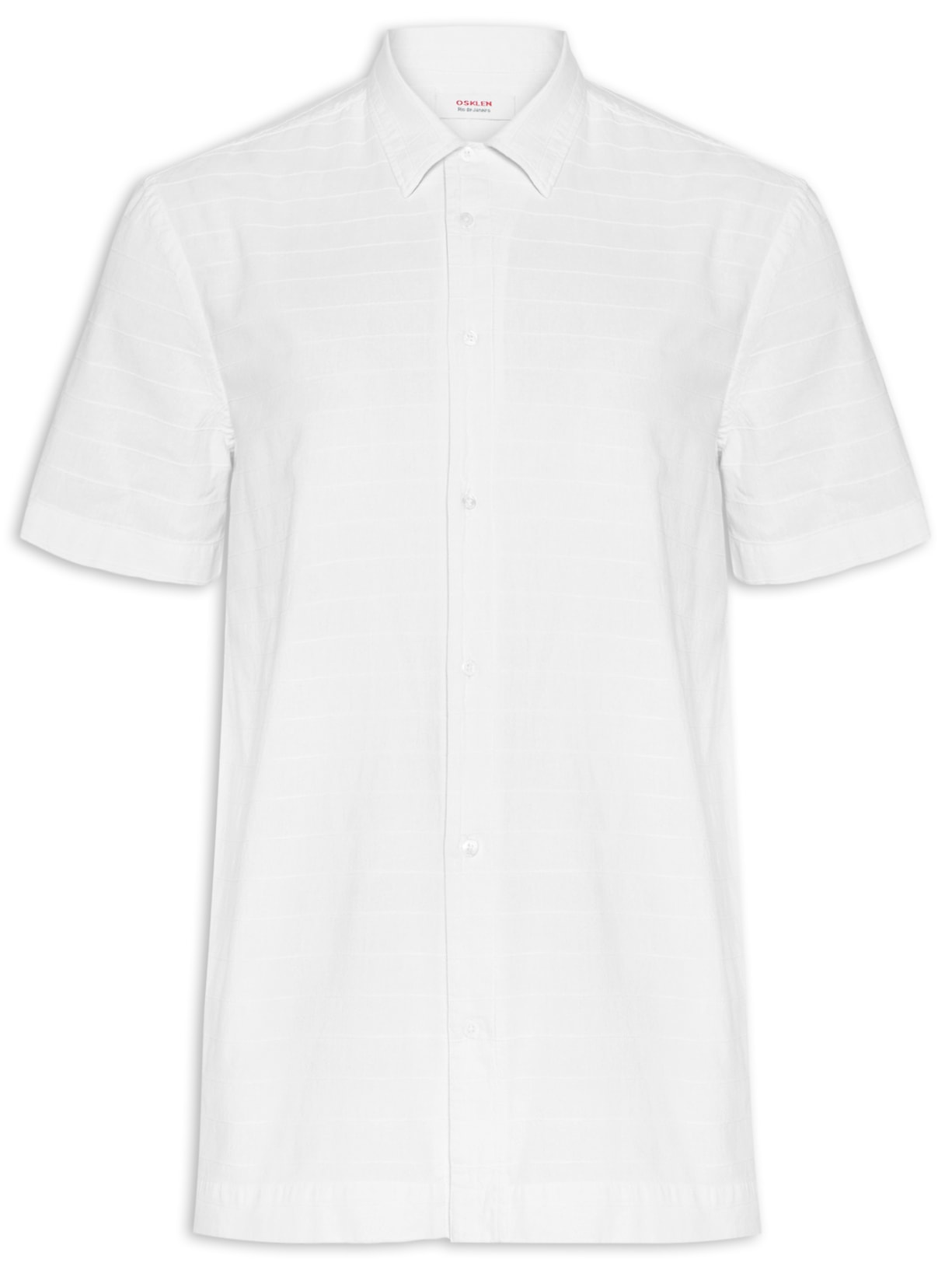 Camisa Masculina Casual Caiçara Branco Osklen