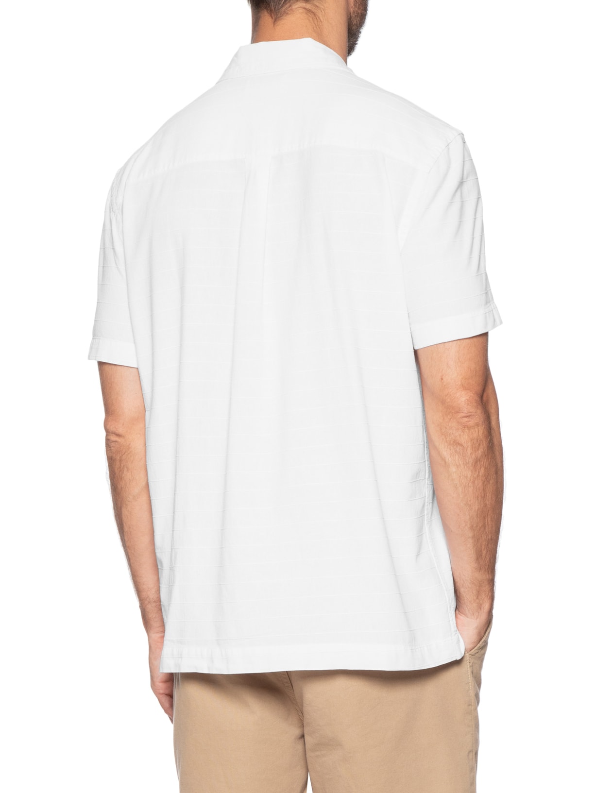Camisa Masculina Casual Caiçara Branco Osklen