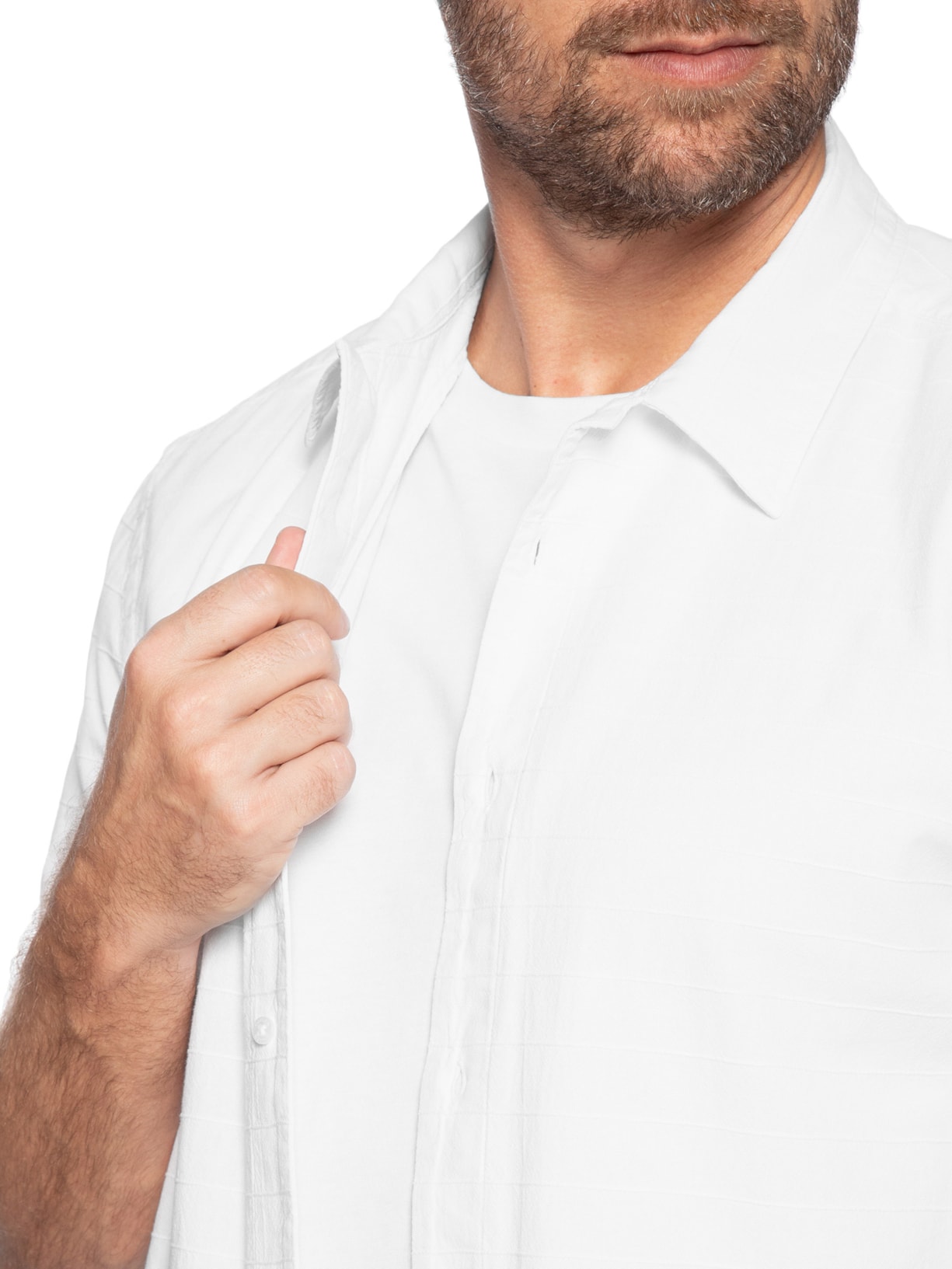 Camisa Masculina Casual Caiçara Branco Osklen