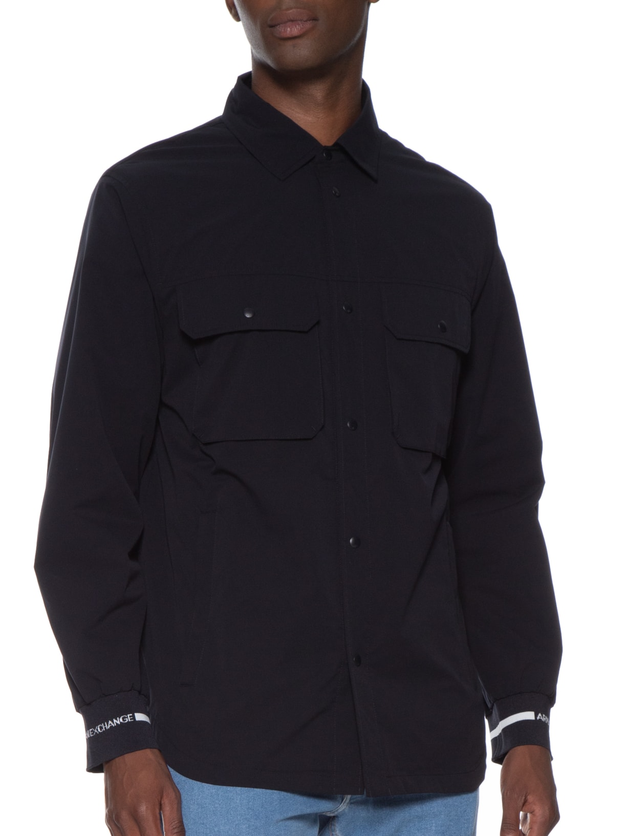 Calça Masculina Alfaiataria Preto Armani Exchange