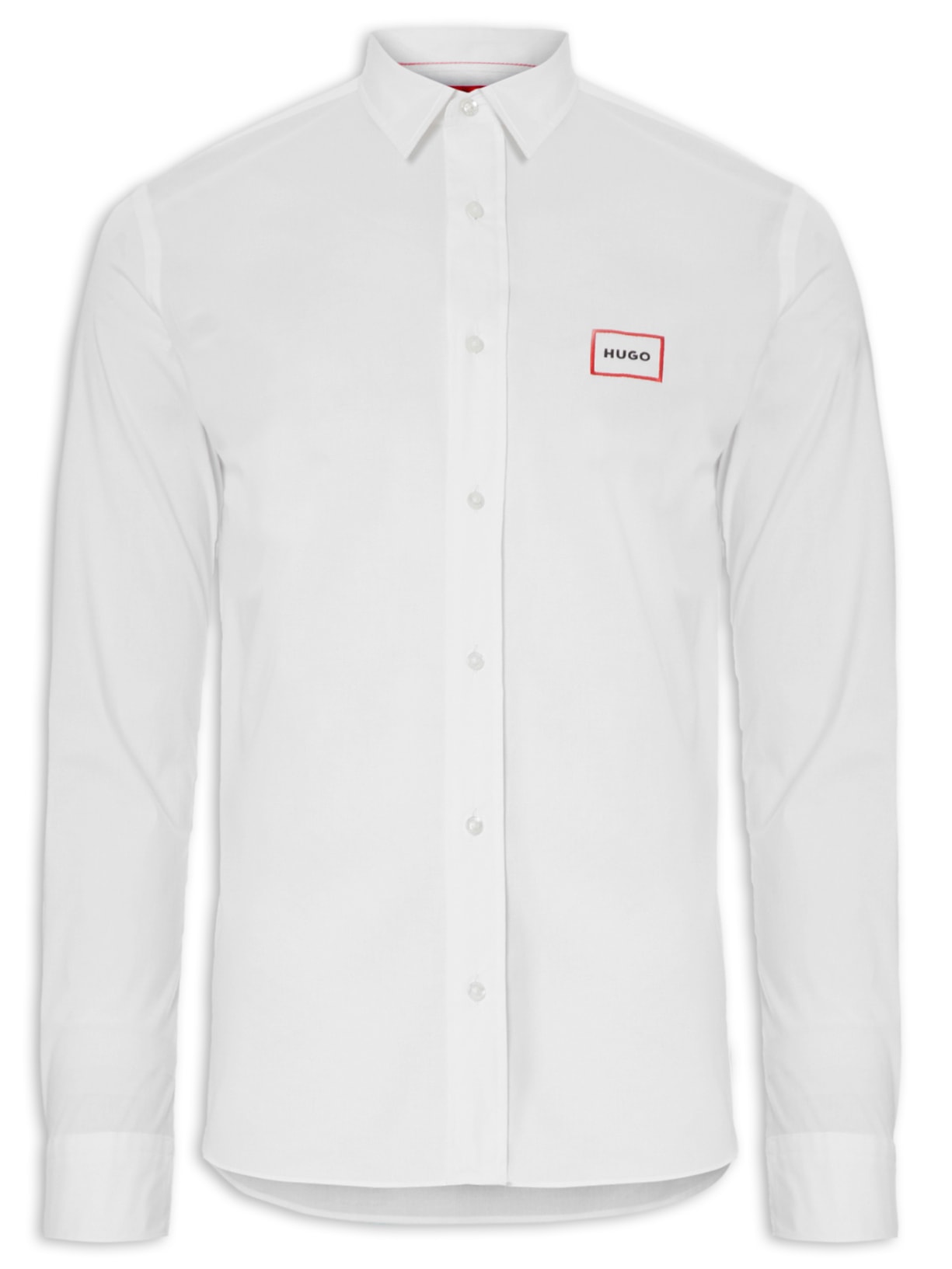 Camisa Masculina Casual Mc/sm Emero - Off White