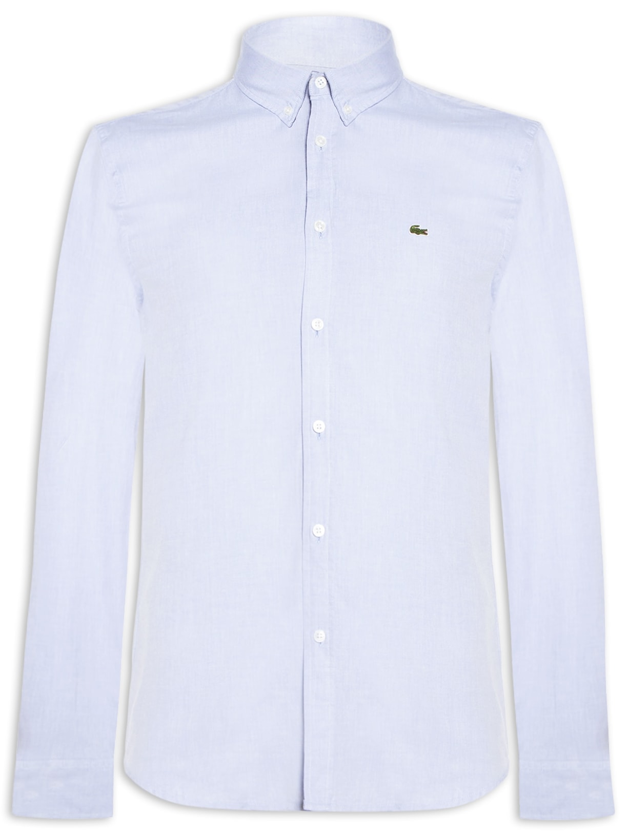 Camisa Masculina Casual Regular Fit Em Algodão Supima - Azul