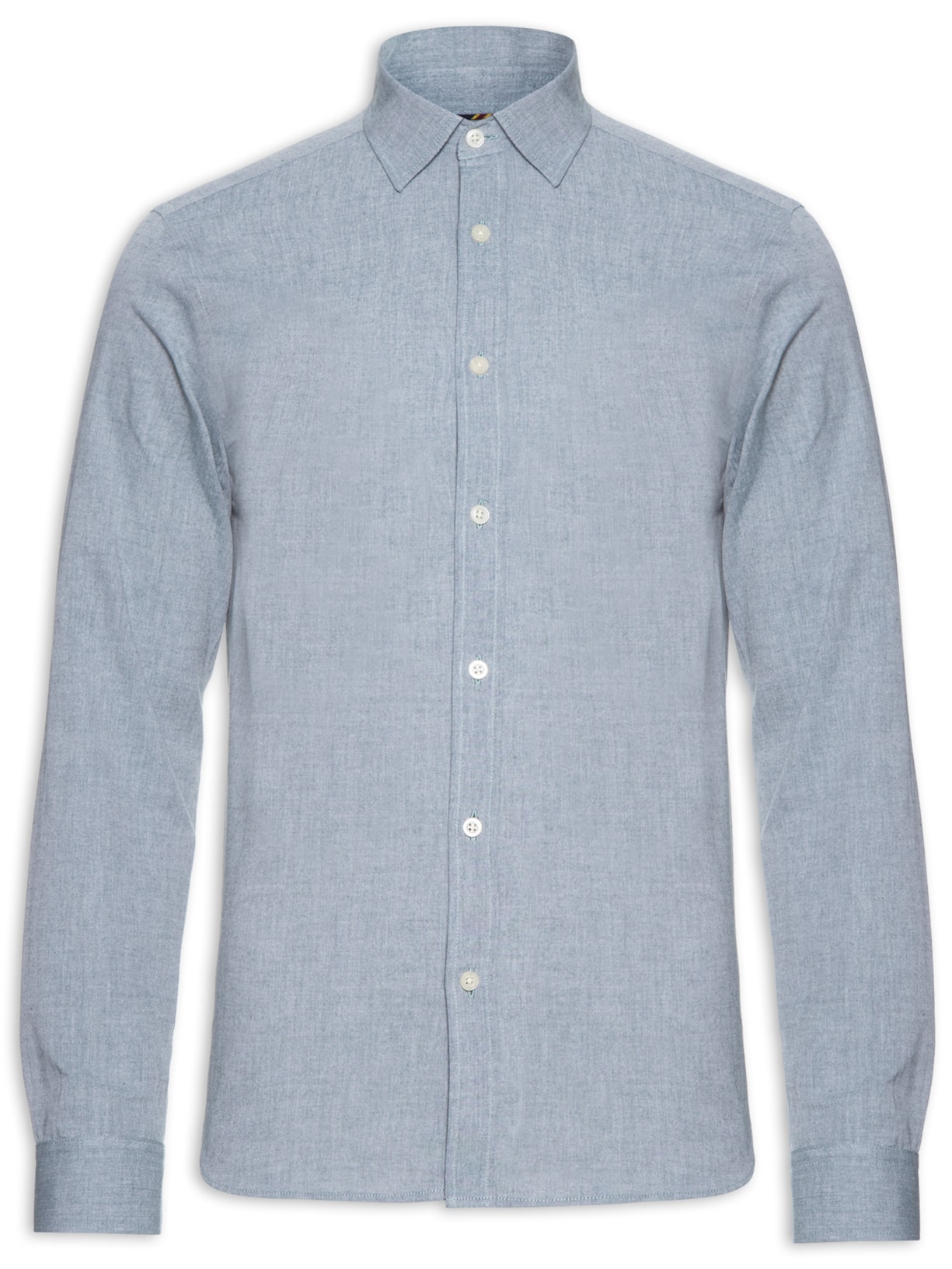 Camisa Masculina Chambray - Verde