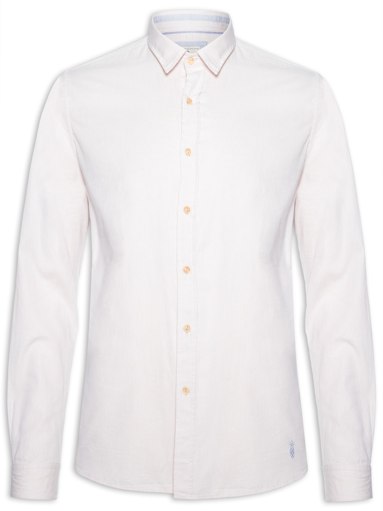Camisa Masculina Chambrey Lisa - Bege