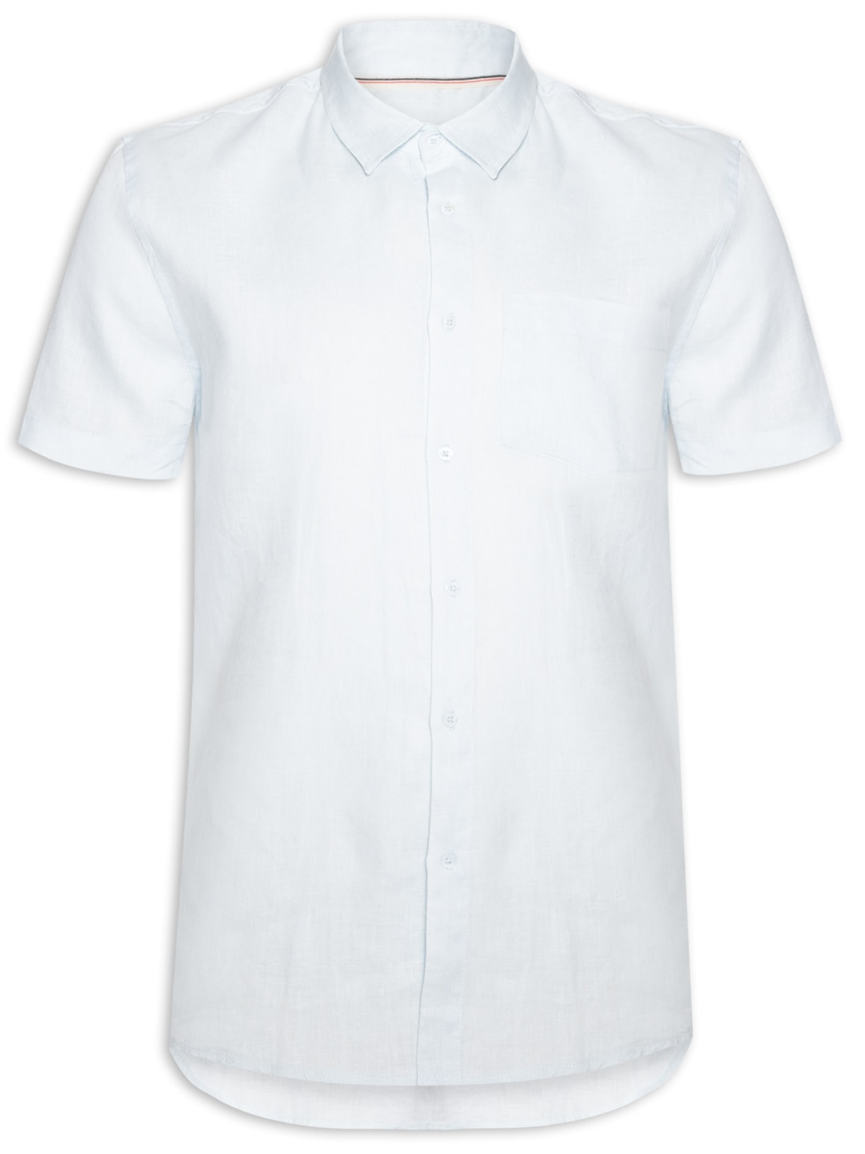 Camisa Masculina Classic Linen - Azul