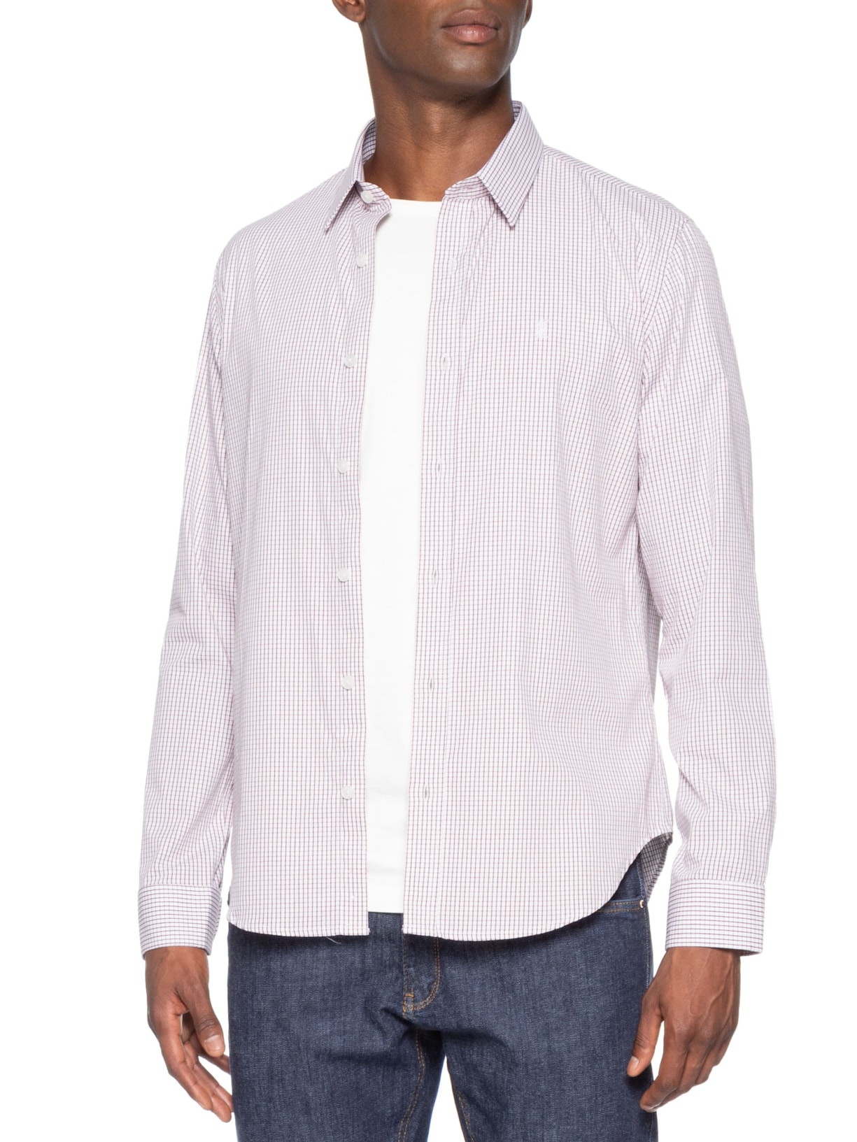 Camisa Masculina Classic Milano Vermelho Sergio K