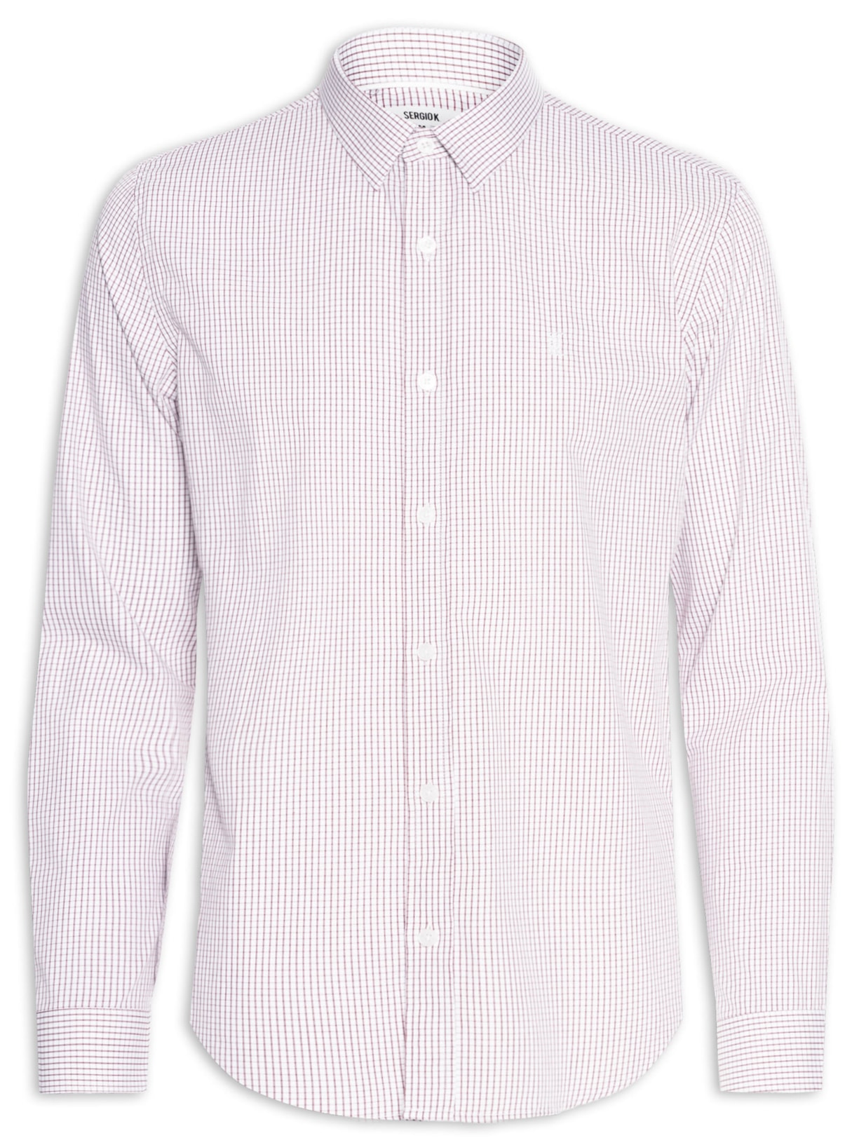 Camisa Masculina Classic Milano – Vermelho Sergio K