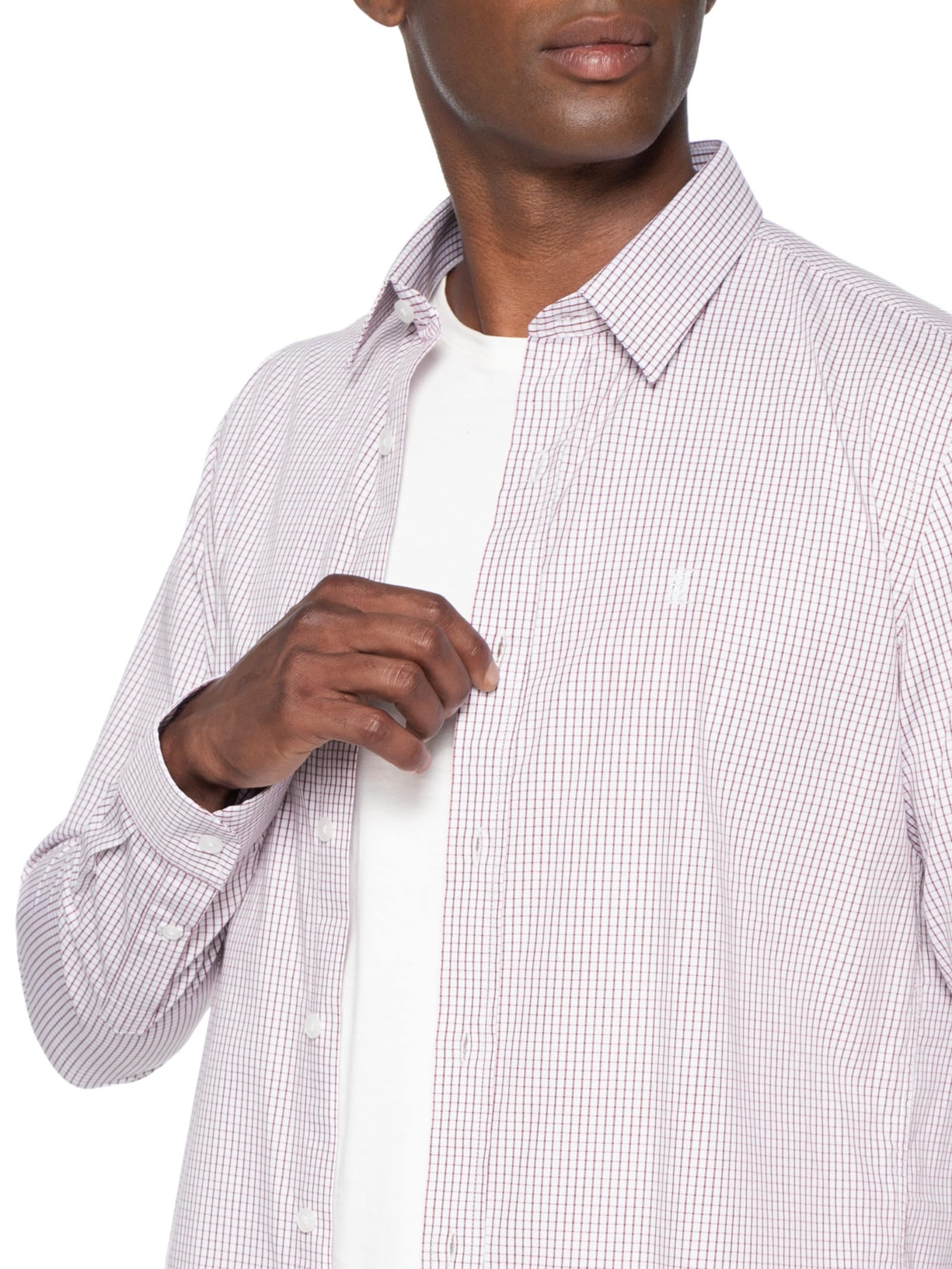 Camisa Masculina Classic Milano – Vermelho Sergio K