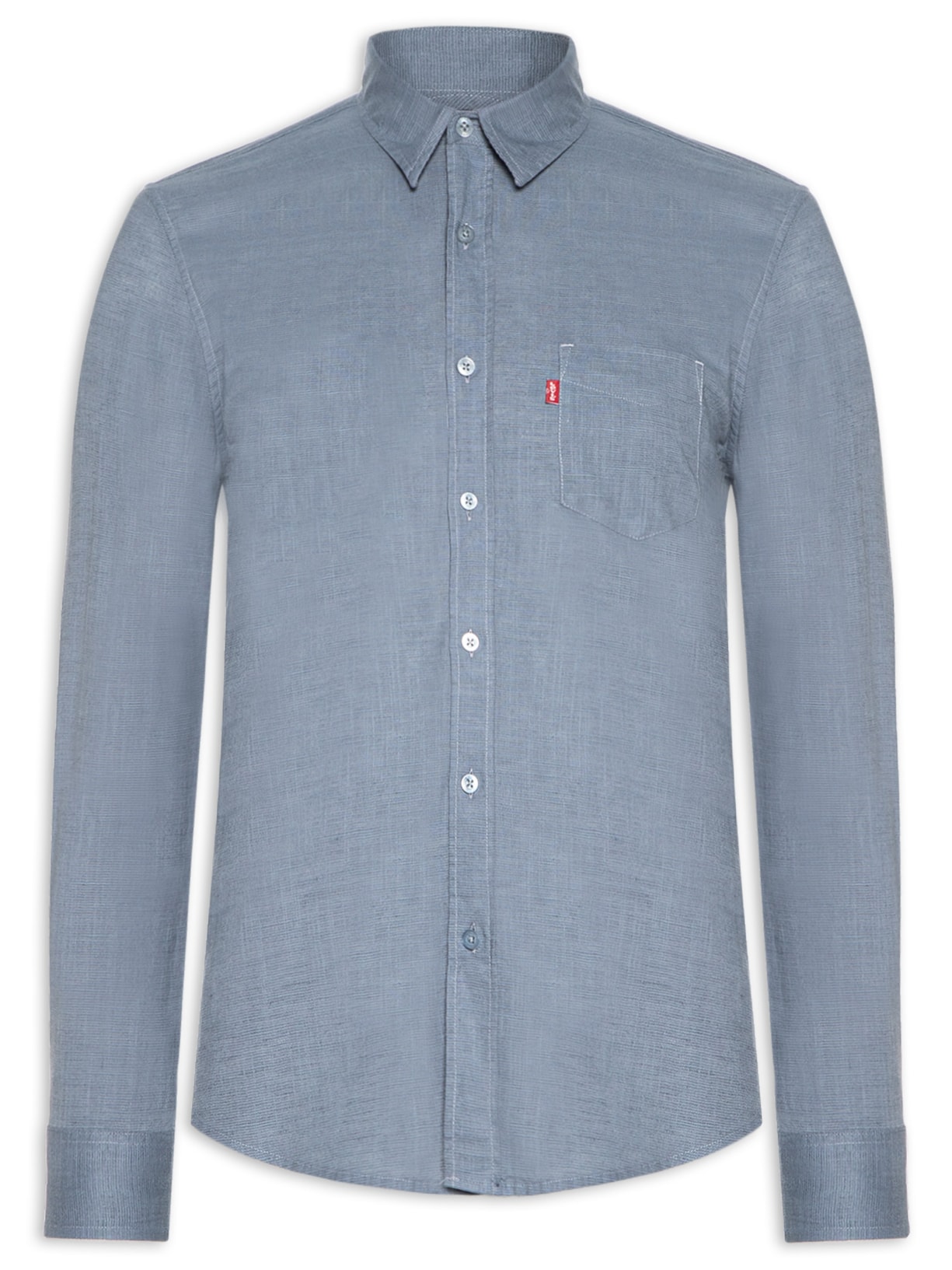 Camisa Masculina Classic Standard - Azul