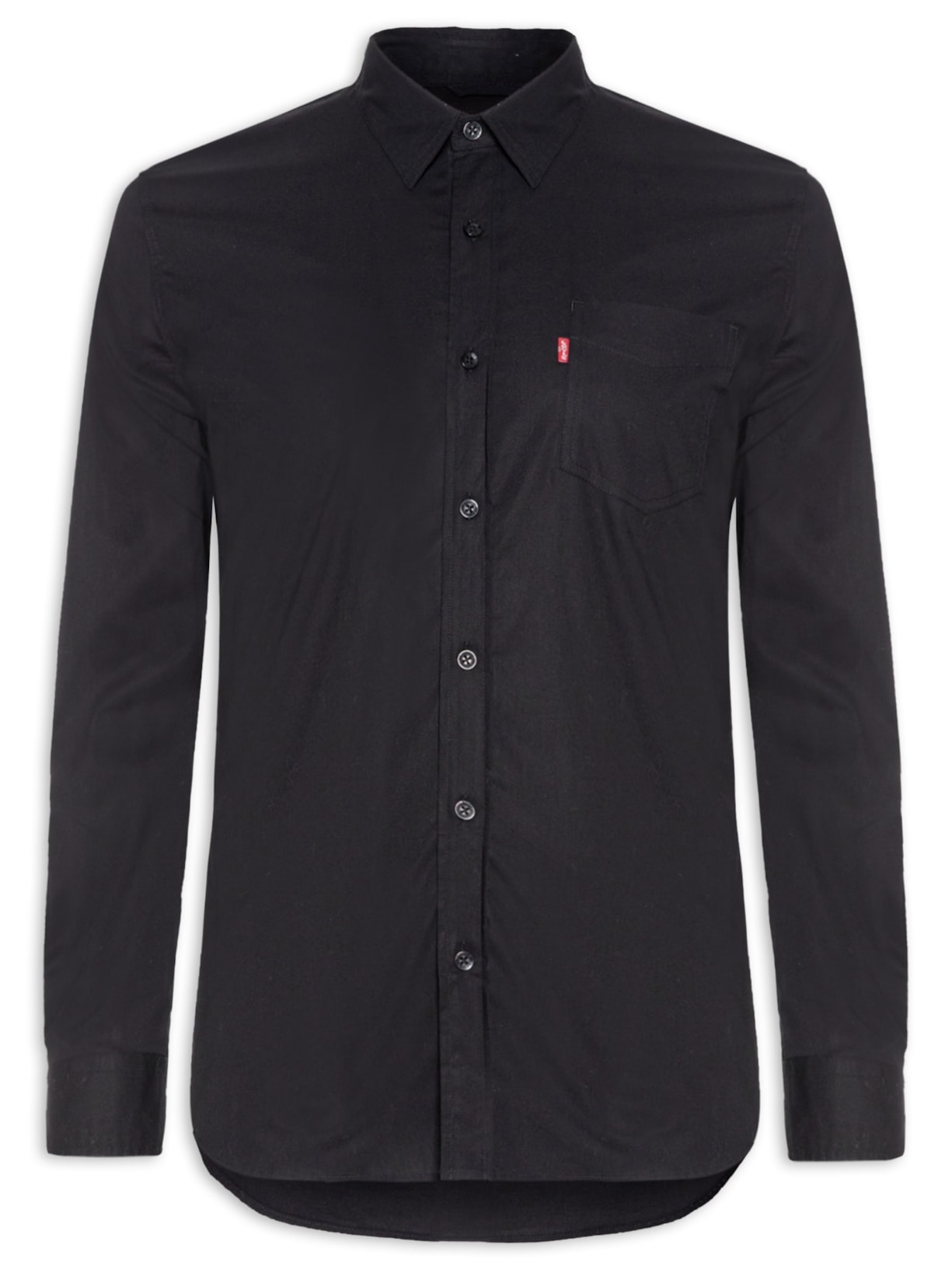 Camisa Masculina Classic Standard - Preto