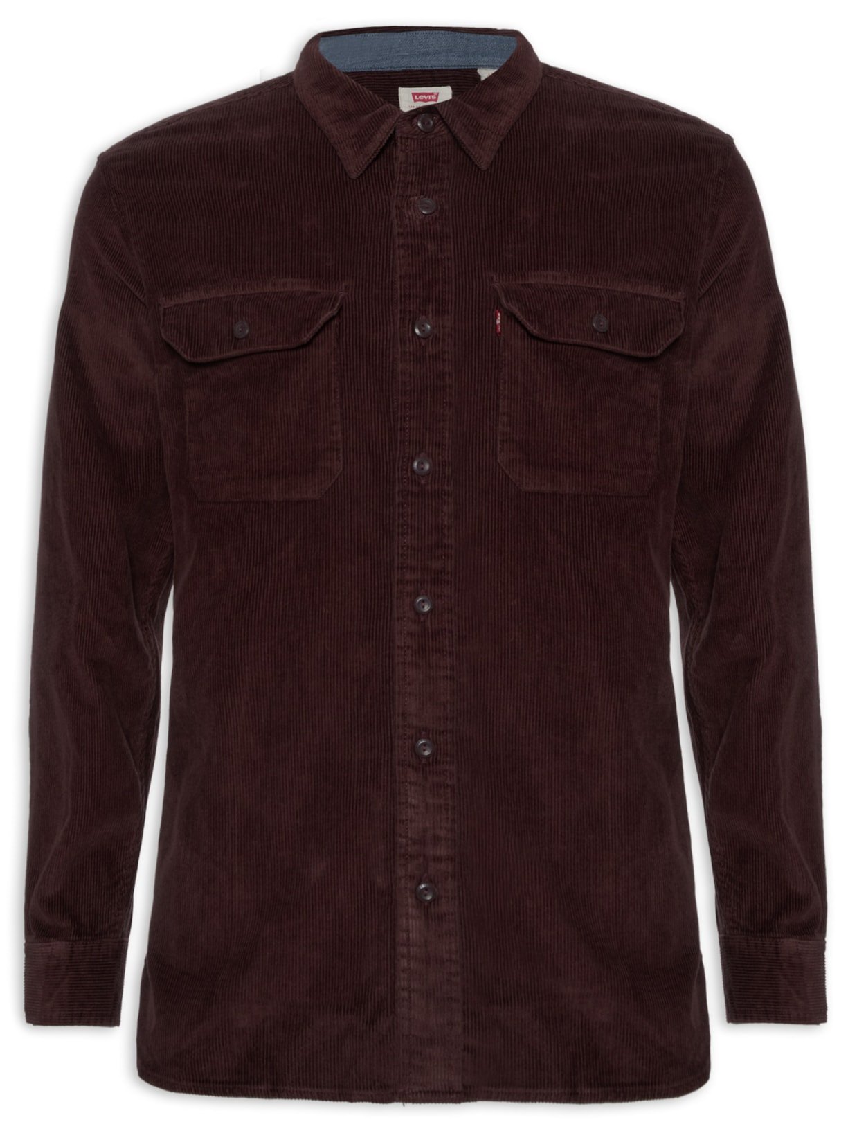 Camisa Masculina Classic Worker - Marrom