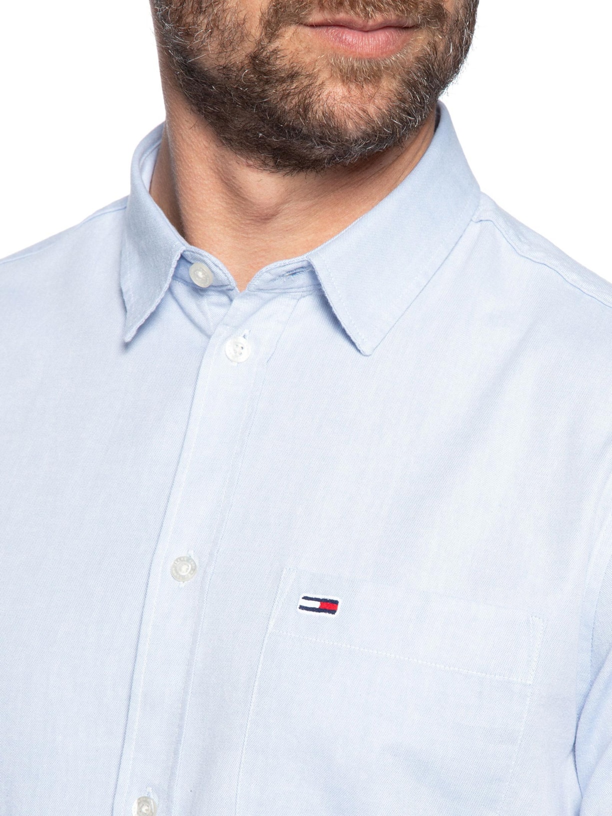 Camisa Masculina Classics Oxford Azul Tommy Jeans