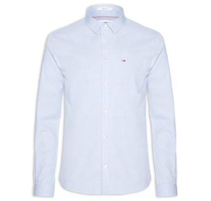 Camisa Masculina Classics Oxford - Azul