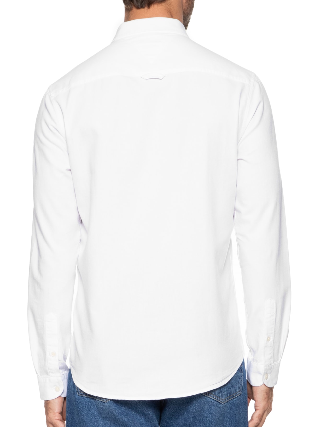 Camisa Masculina Classics Oxford Shirt Branco Tommy Jeans