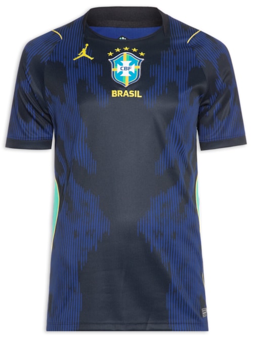 Camisa Masculina Copa Brasil Jordan II 2026/27 Torcedor Pro - Azul