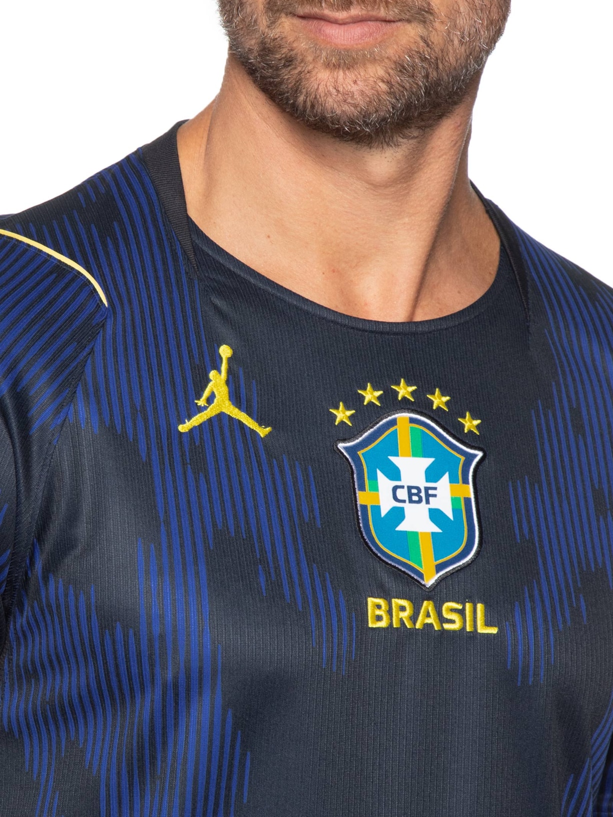 Camisa Masculina Copa Brasil Jordan II 2026/27 Torcedor Pro Azul Nike
