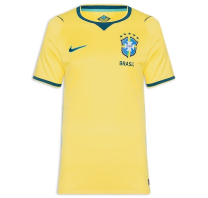 Camisa Masculina Copa Brasil Nike I 2026/27 Torcedor Pro - Amarelo