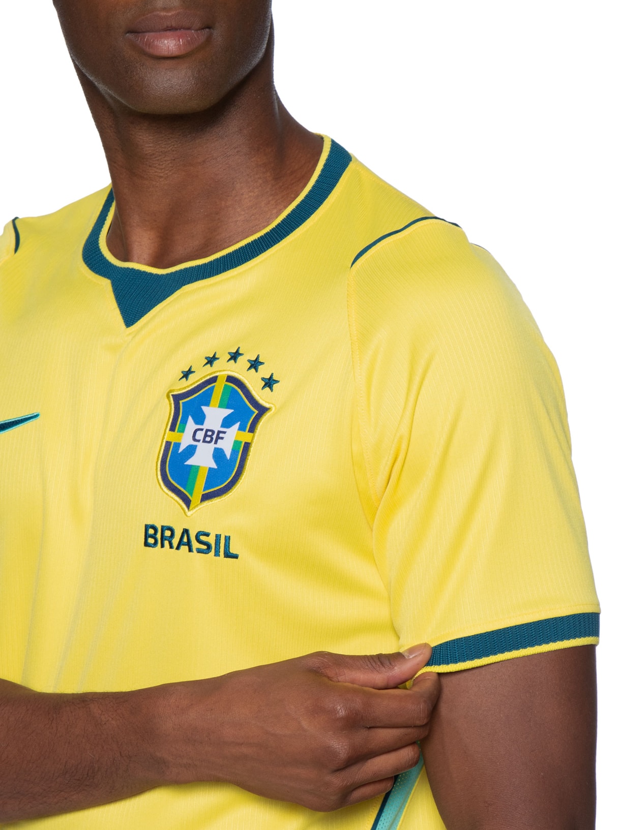 Camisa Masculina Copa Brasil Torcedor Pro Amarelo Nike