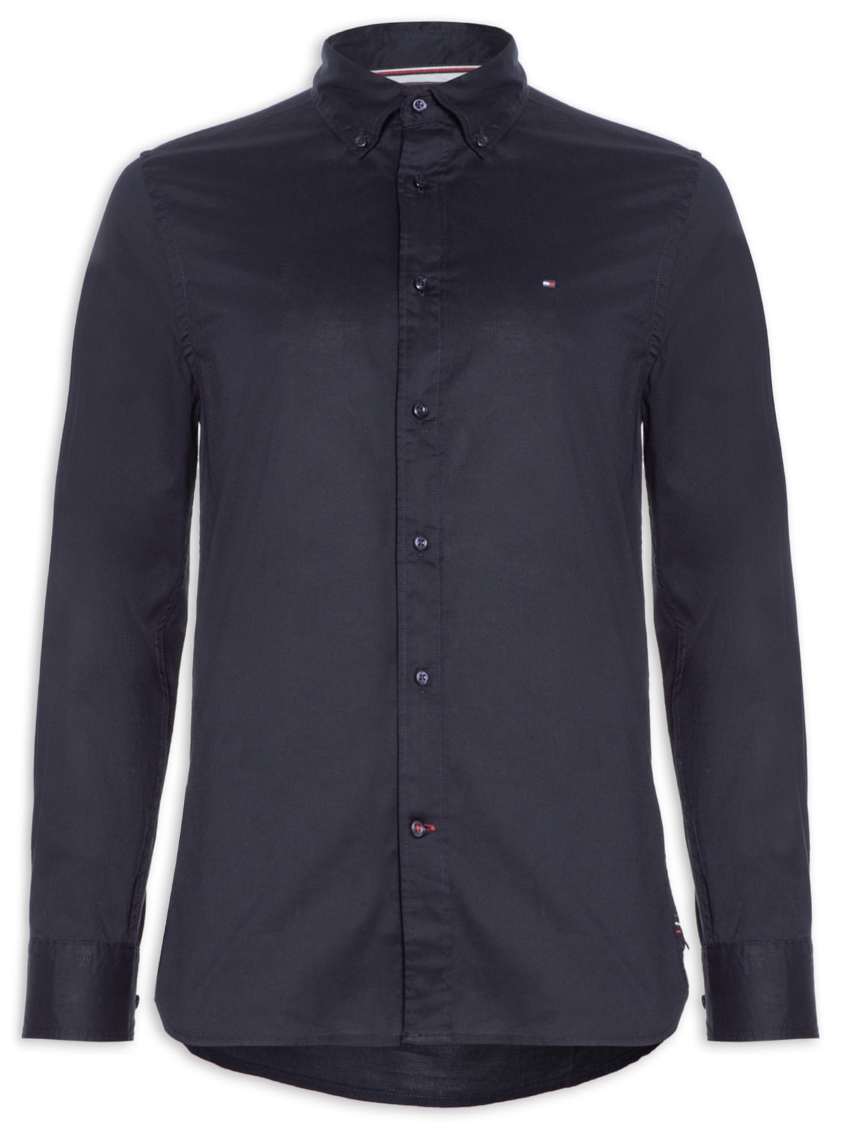 Camisa Masculina Core Flex Poplin Rf - Azul