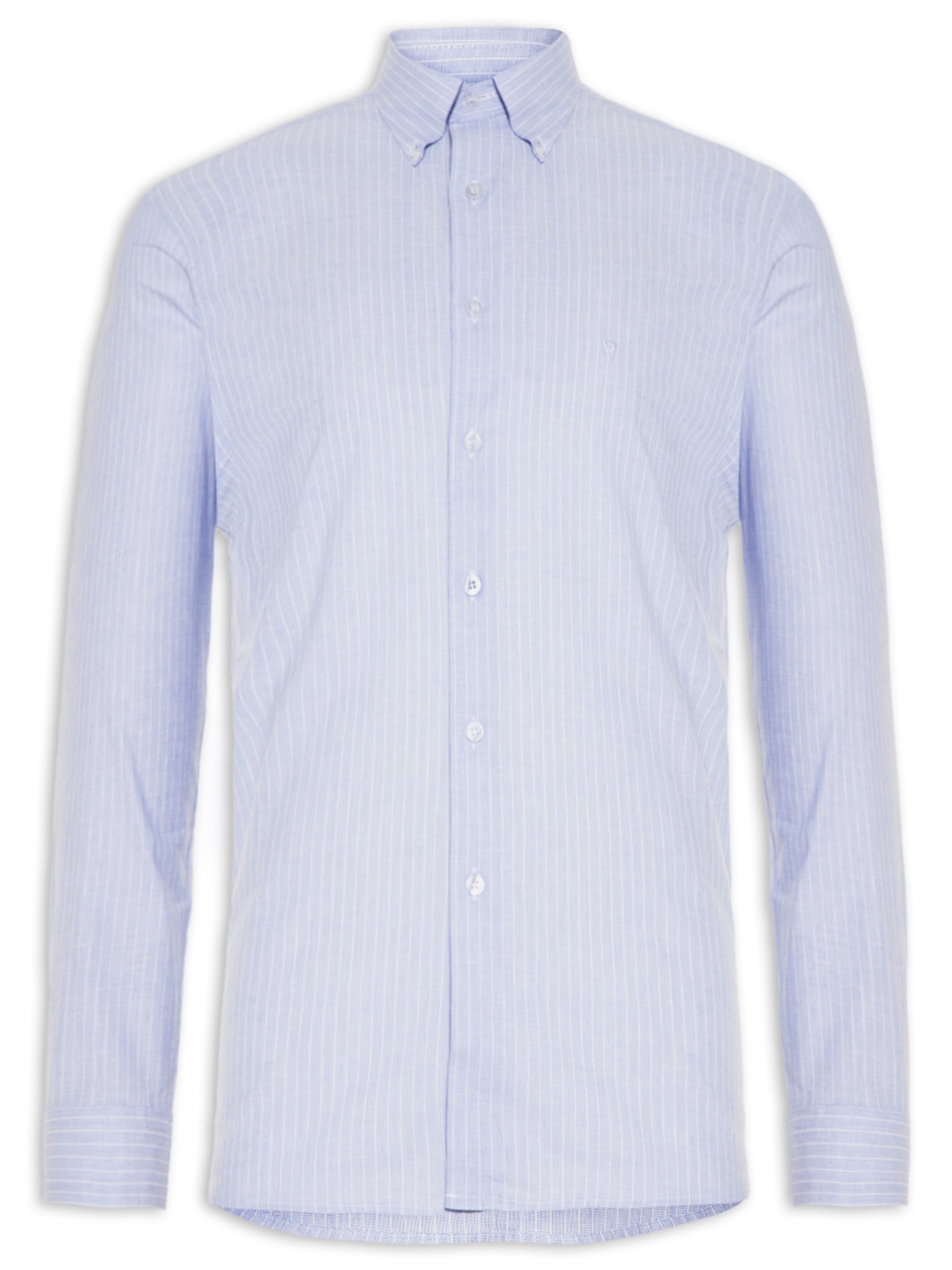 Camisa Masculina Cotton Francisco Class - Azul