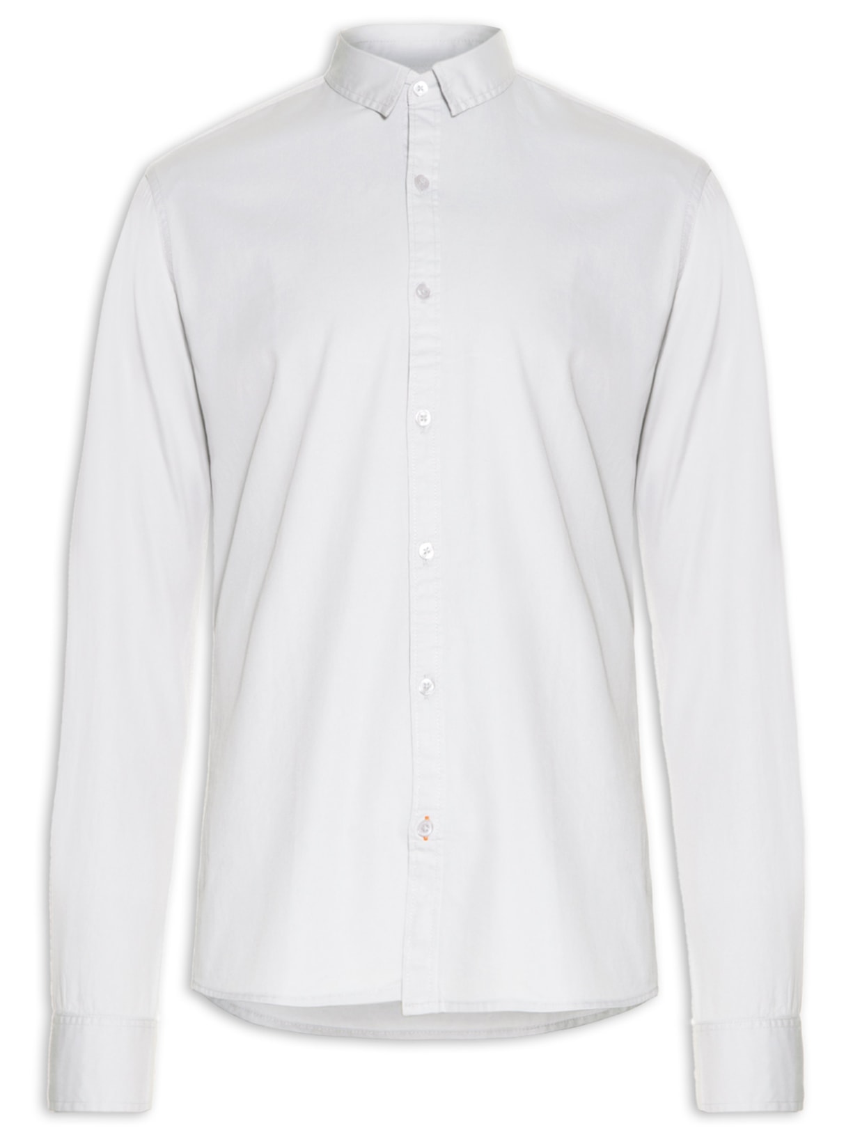 Camisa Masculina Cotton Twill - Azul