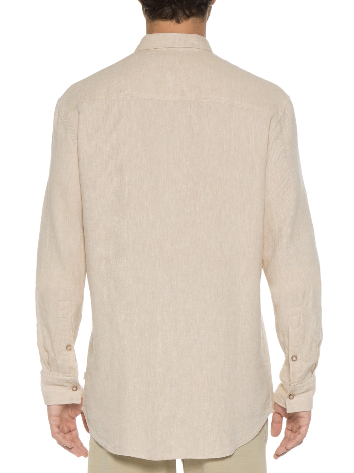 Camisa Masculina De Linho Nassau Bege Austral