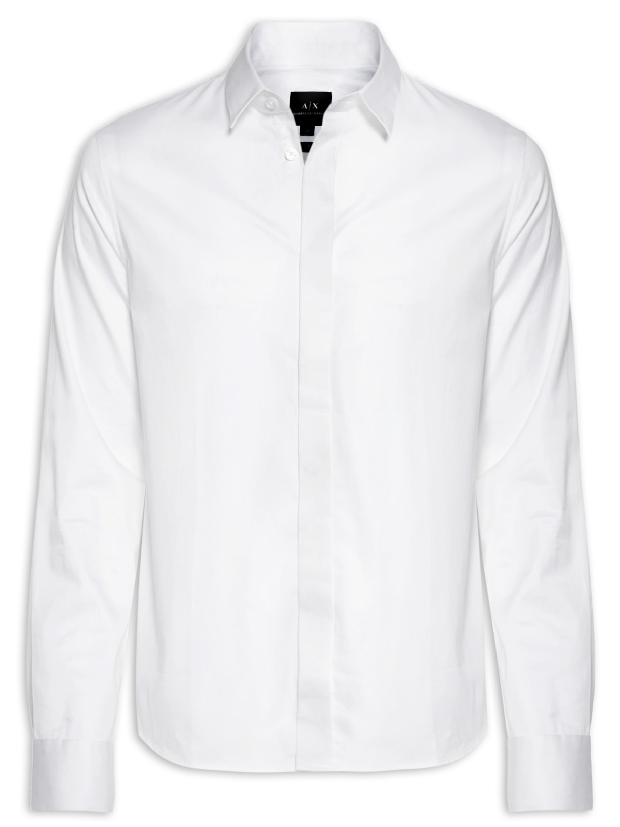 Camisa Masculina De Tecido Plano - Off White