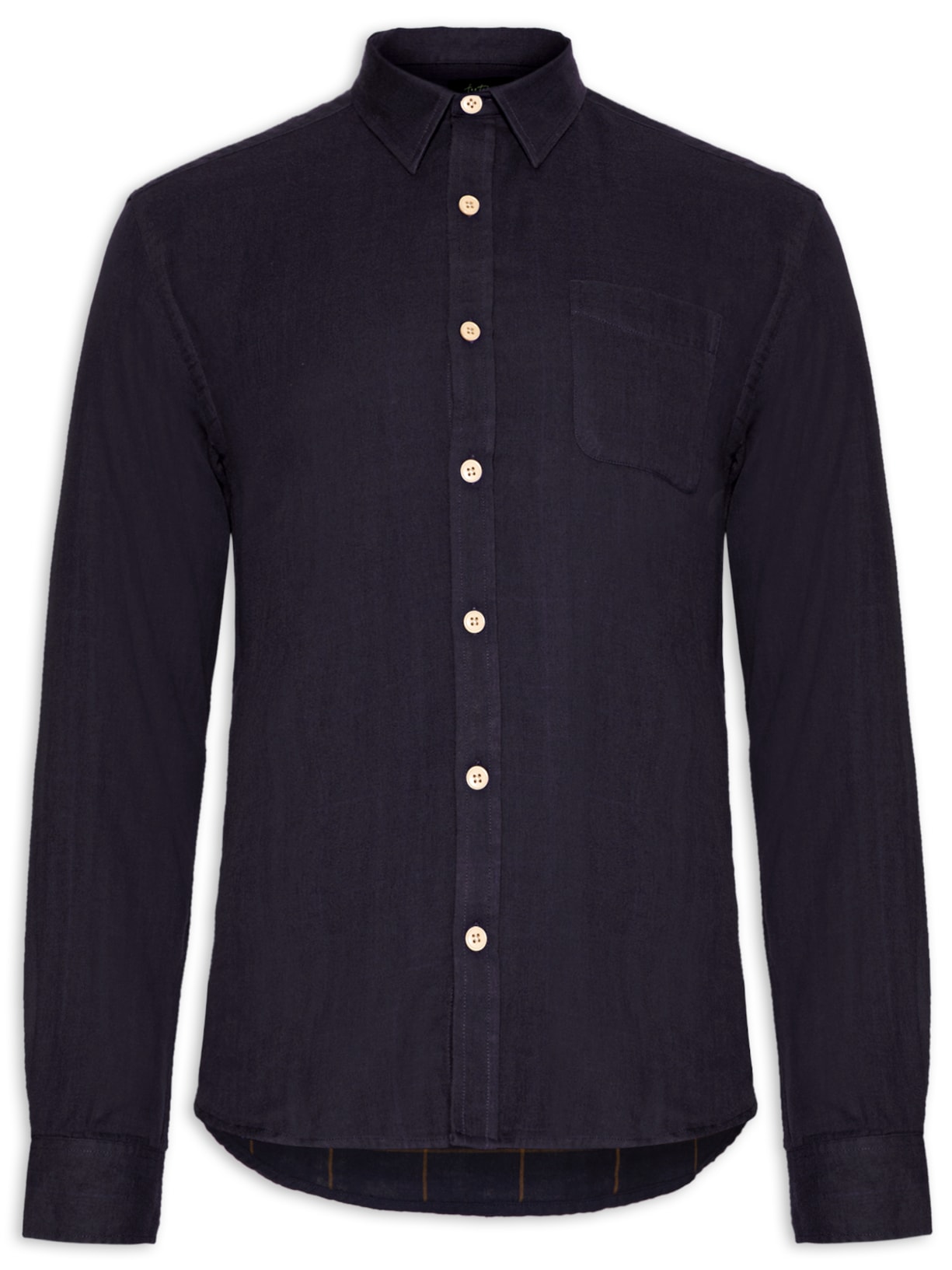 Camisa Masculina Double Algarve - Azul