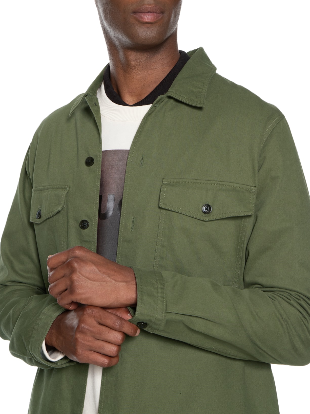 Camisa Masculina Enalu Verde Hugo