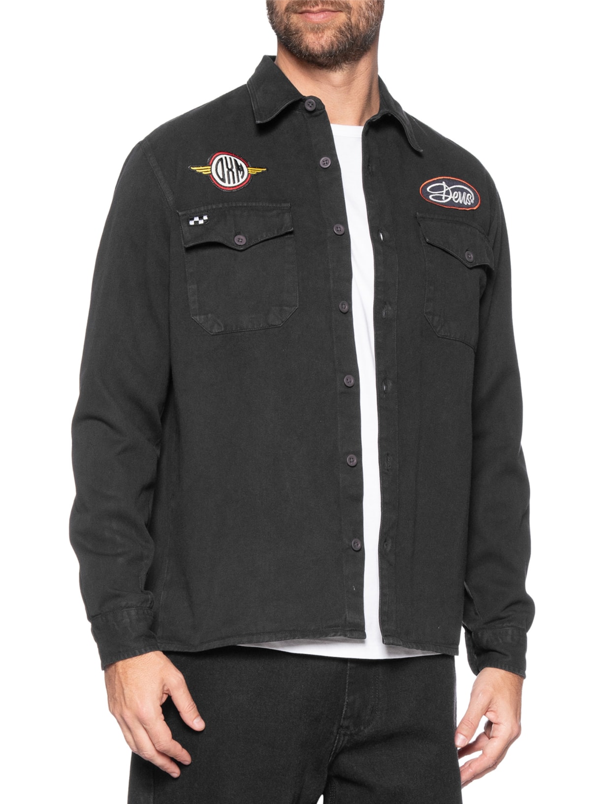 Camisa Masculina Engine Cinza Deus Ex Machina