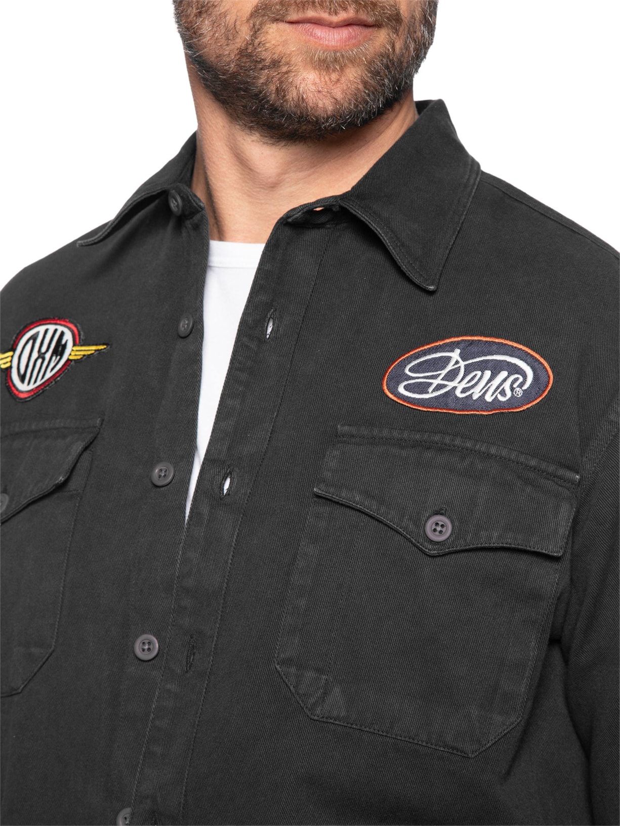 Camisa Masculina Engine Cinza Deus Ex Machina