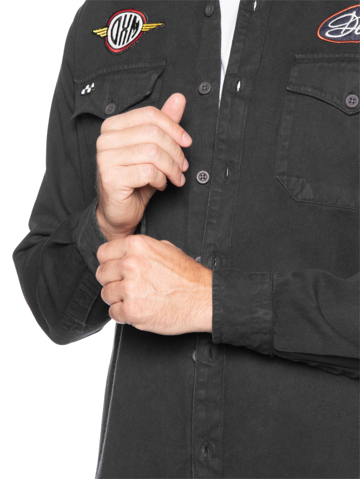 Camisa Masculina Engine Cinza Deus Ex Machina