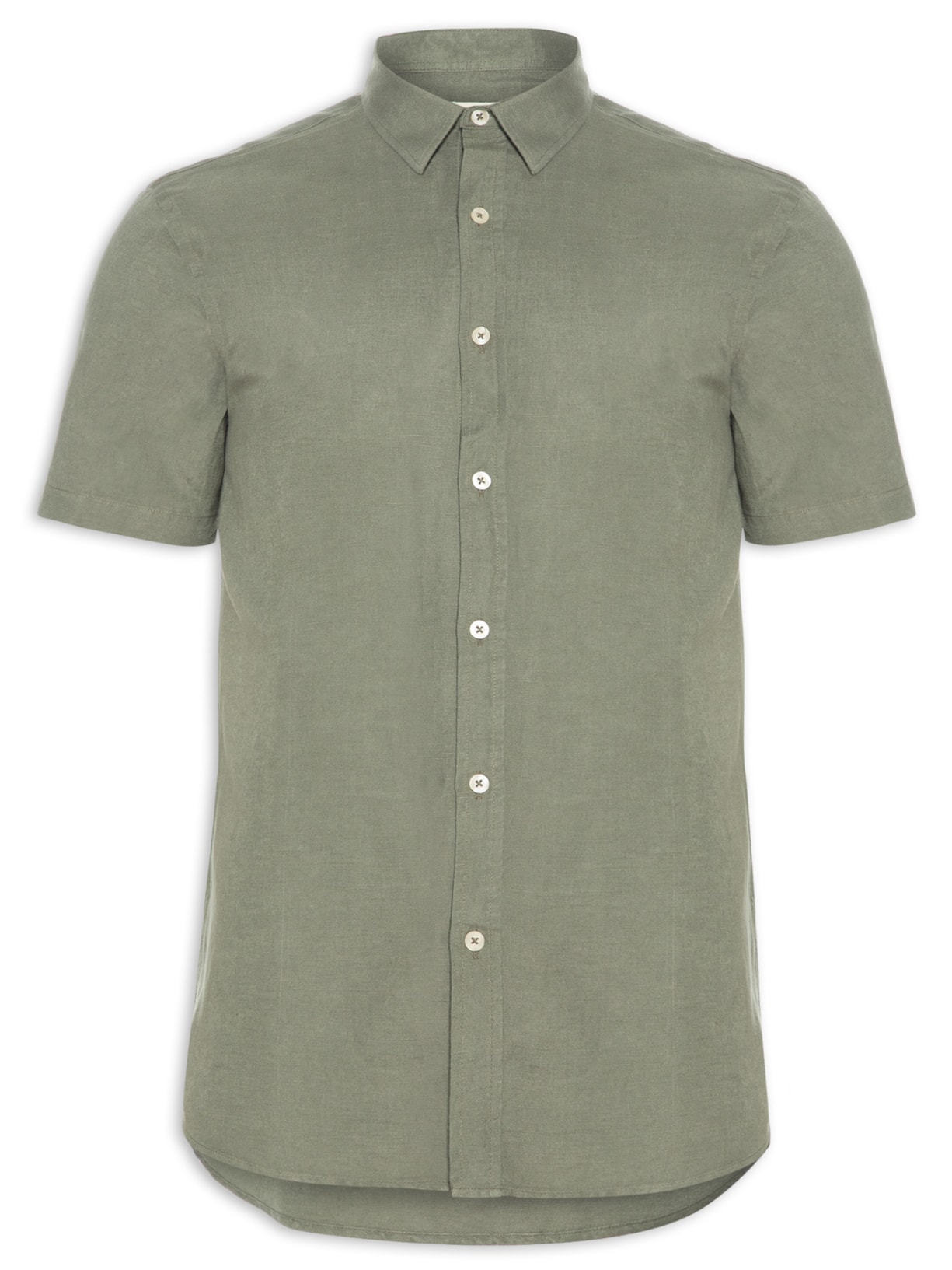 Camisa Masculina Enseada - Verde