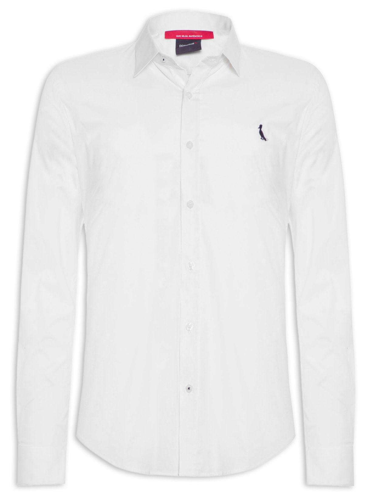 Camisa Masculina Enxuto - Branco