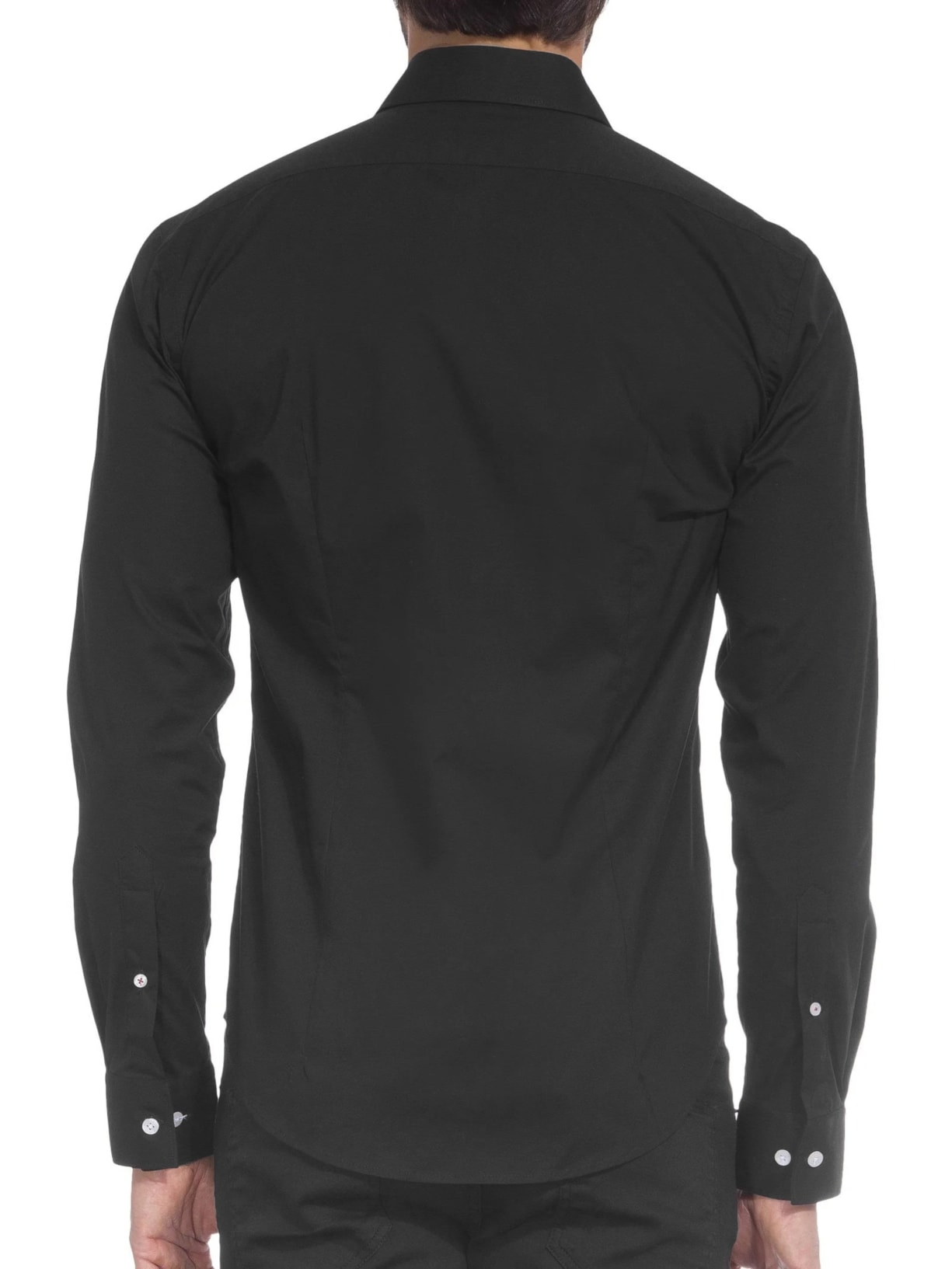Camisa Masculina Enxuto Cores Elastano Preto Reserva