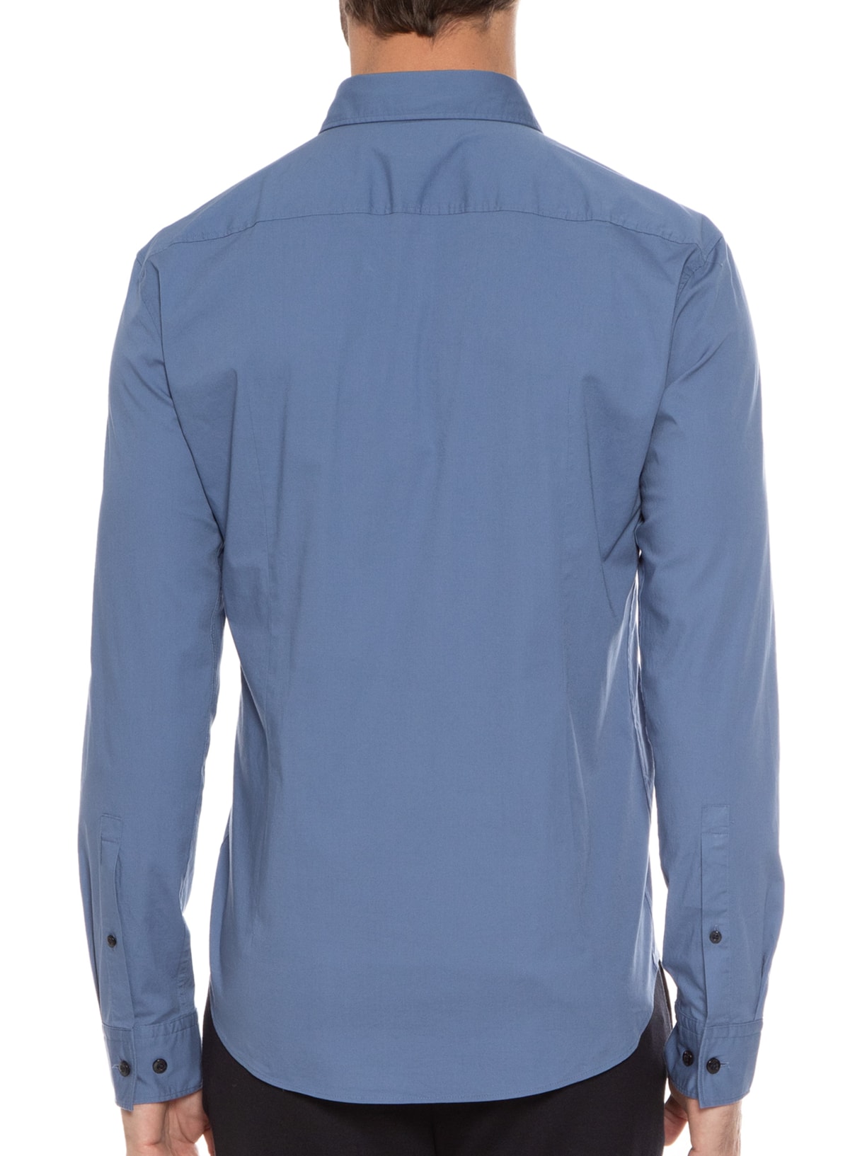 Camisa Masculina Ermo Azul Hugo