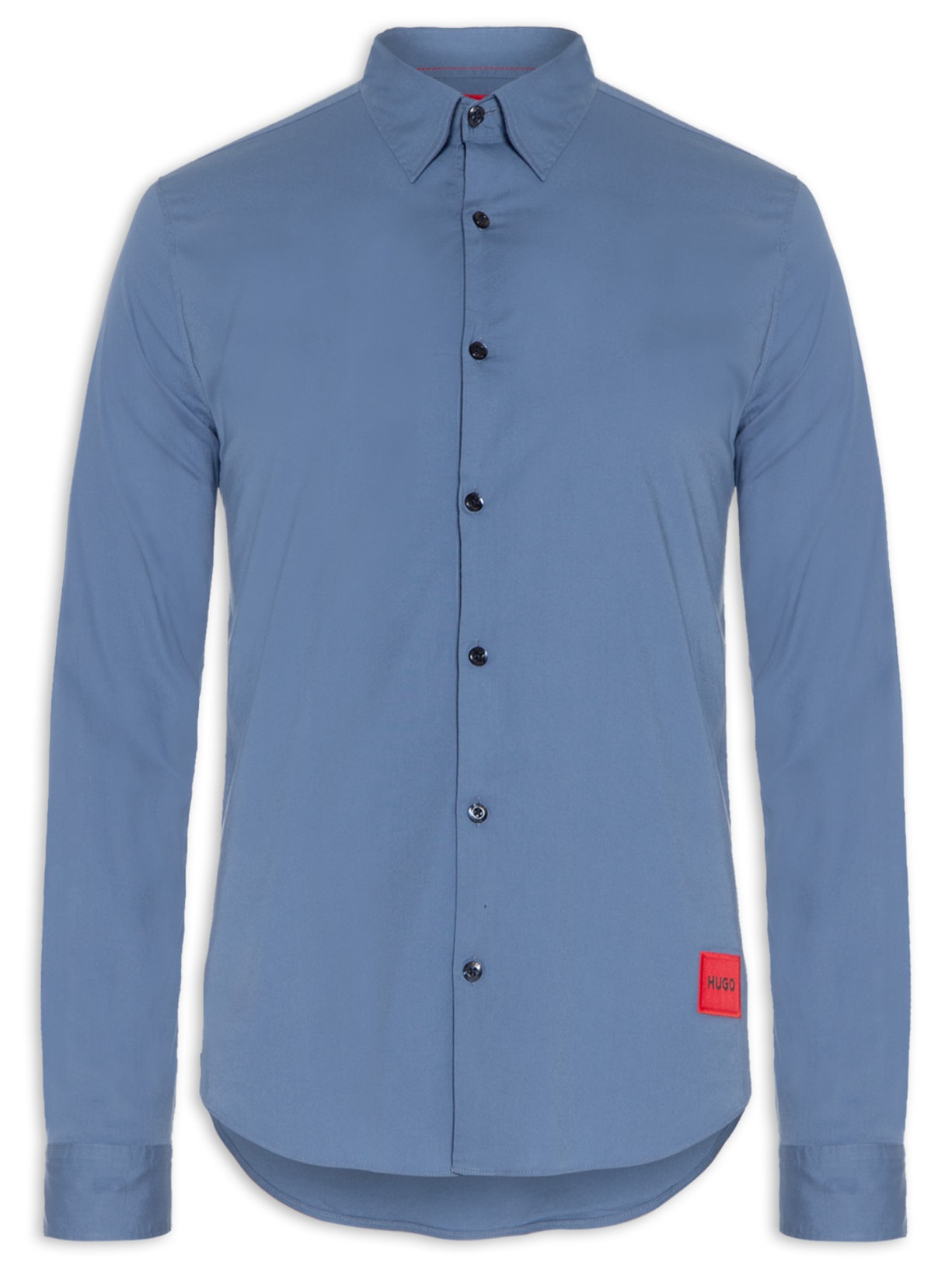 Camisa Masculina Ermo Azul Hugo