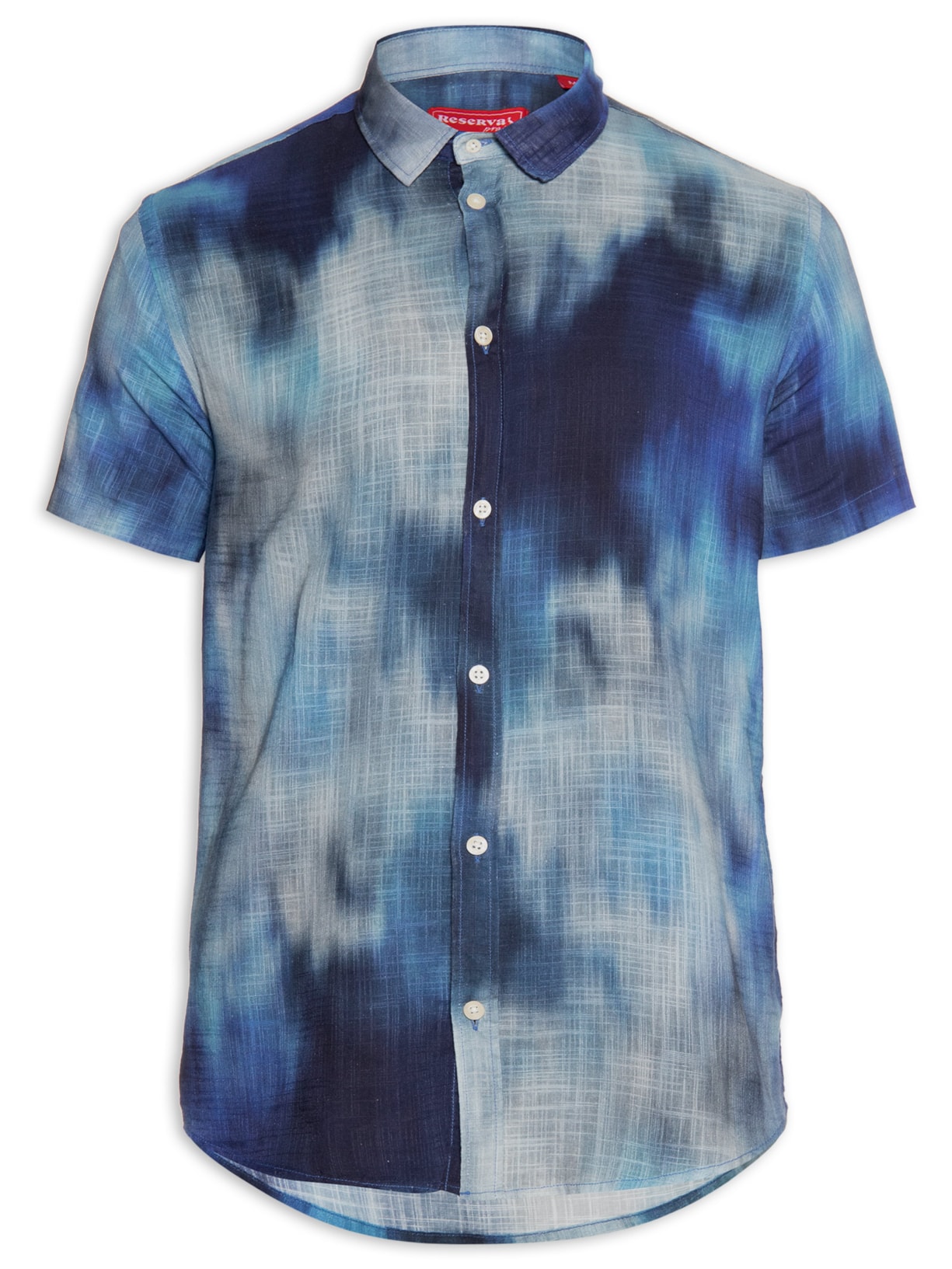 Camisa Masculina Estampada Kayo - Azul