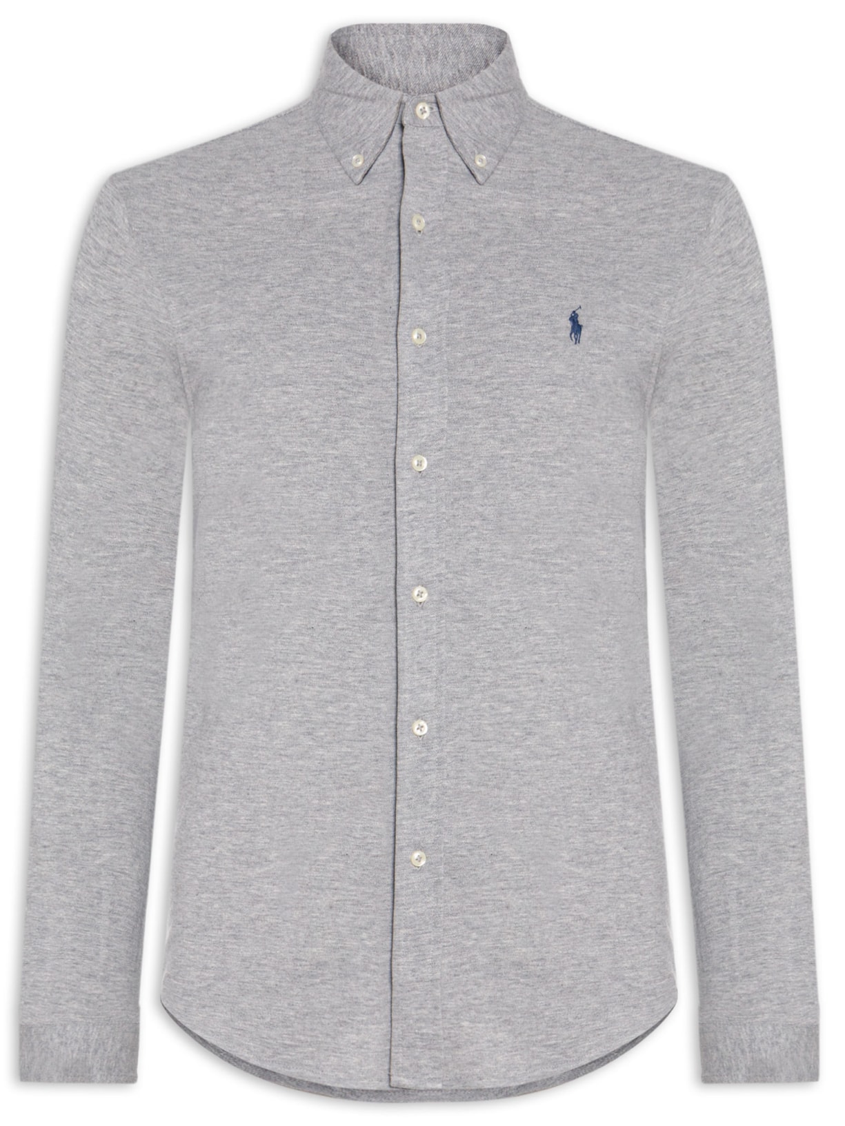 Camisa Masculina Featherweight Mesh Knit - Azul