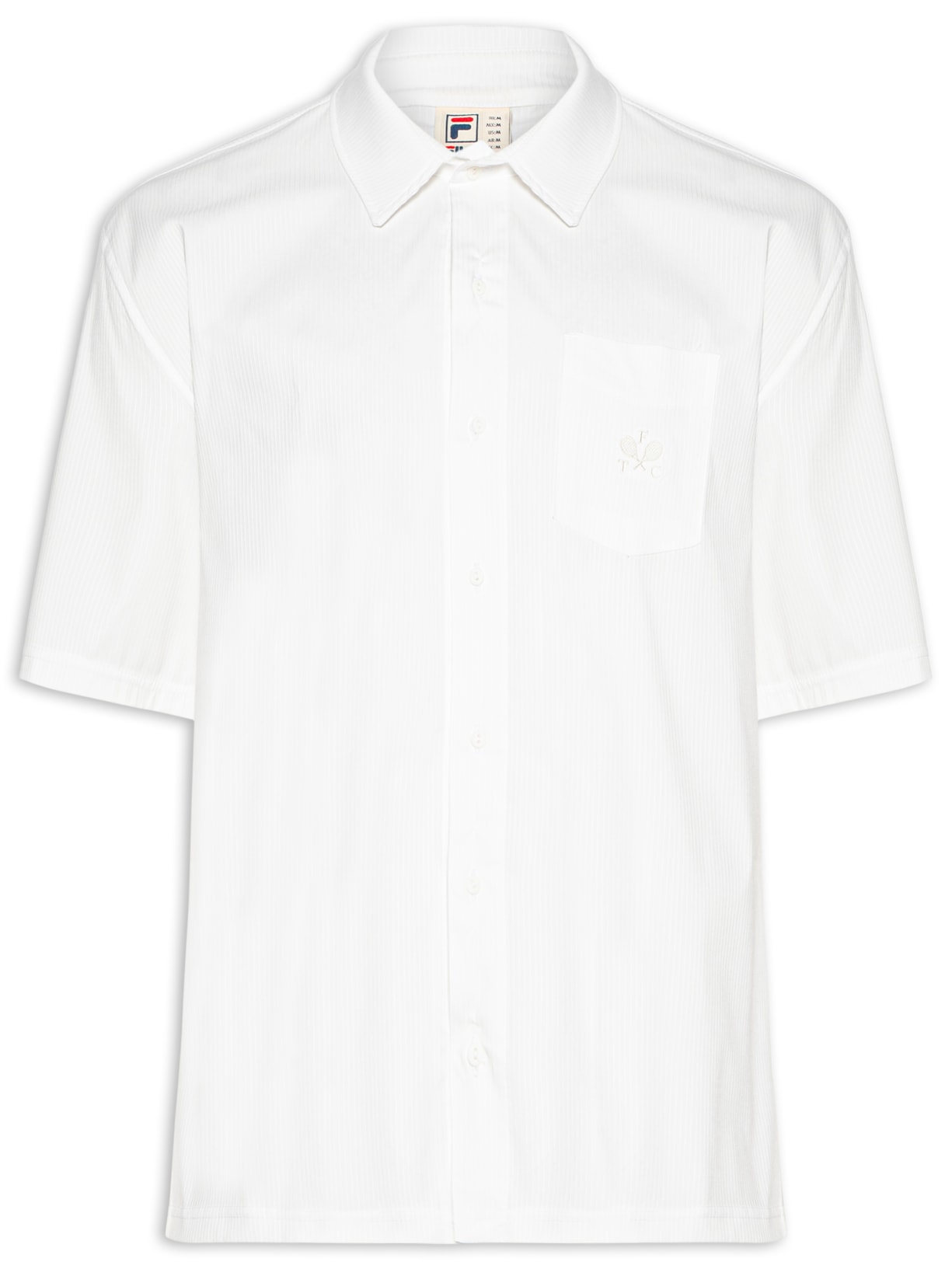 Camisa Masculina Fila Tennis Club - Branco