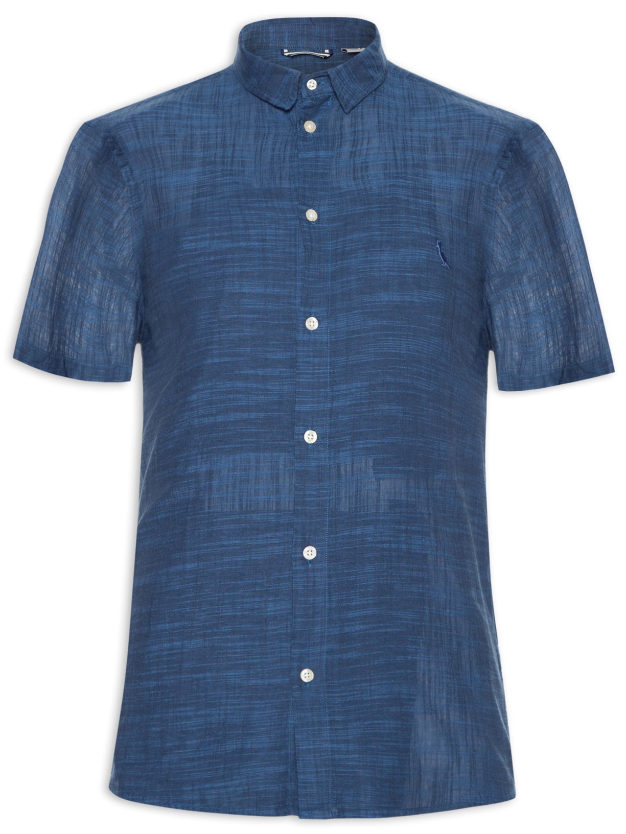 Camisa Masculina Flamê Leve - Azul